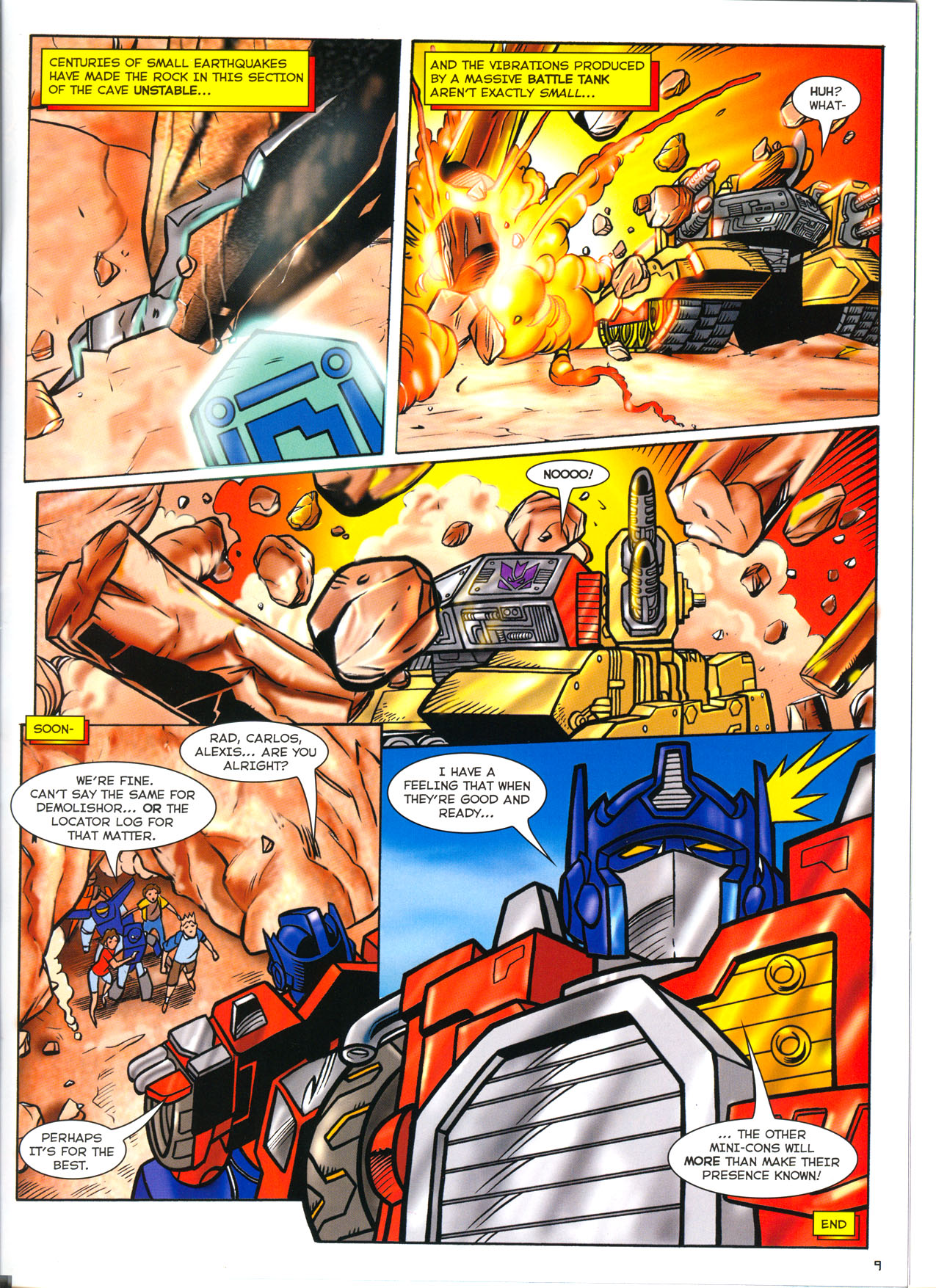 Read online Transformers: Armada (2003) comic -  Issue #3 - 8