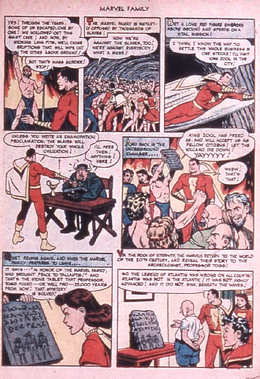 Read online The Marvel Family comic -  Issue #39 - 11