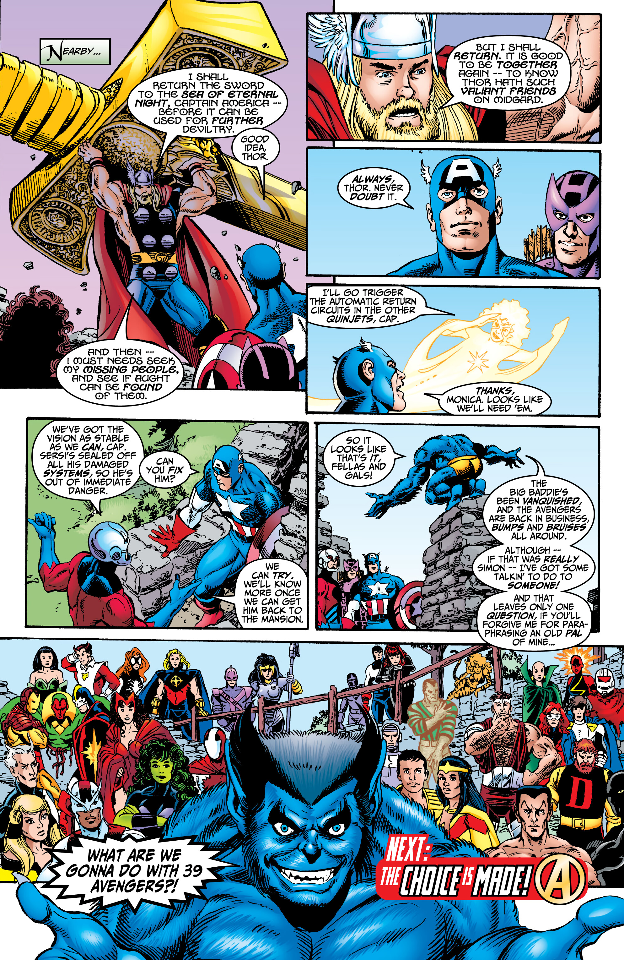 Read online Avengers By Kurt Busiek & George Perez Omnibus comic -  Issue # TPB (Part 1) - 89