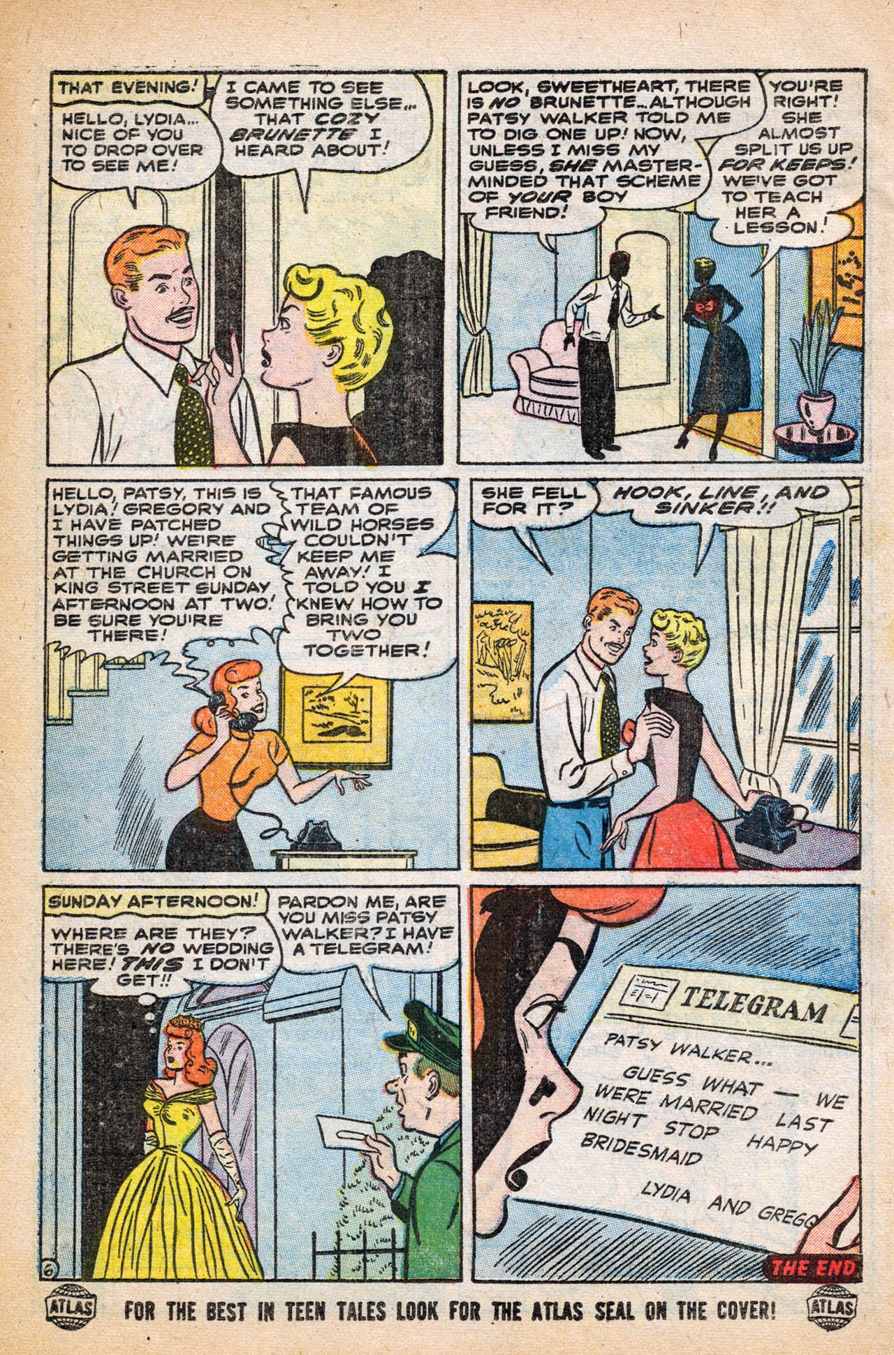 Read online Patsy and her Pals comic -  Issue #5 - 32