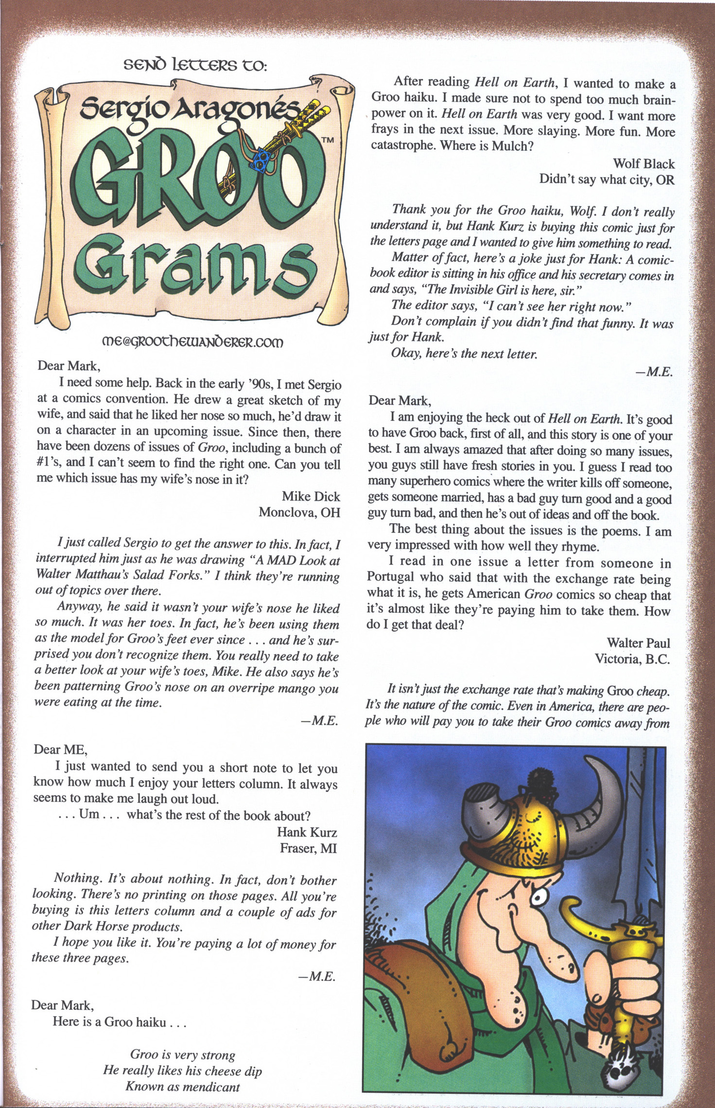 Read online Groo: Hell On Earth comic -  Issue #3 - 27