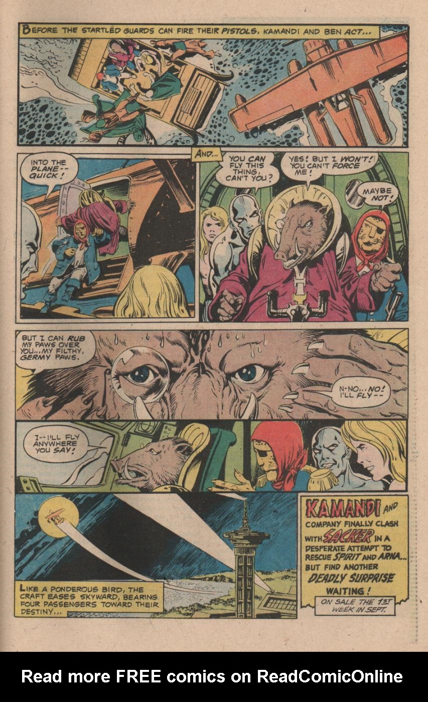 Read online Kamandi, The Last Boy On Earth comic -  Issue #47 - 31