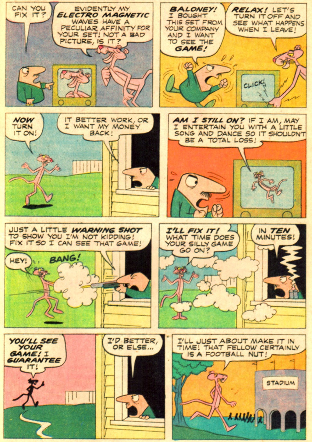 Read online The Pink Panther (1971) comic -  Issue #7 - 11