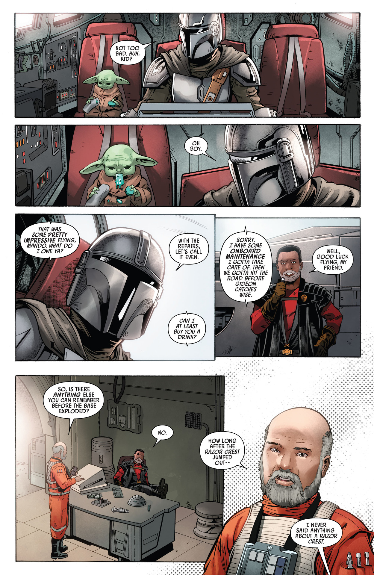 Read online Star Wars: The Mandalorian Season 2 comic -  Issue #4 - 29