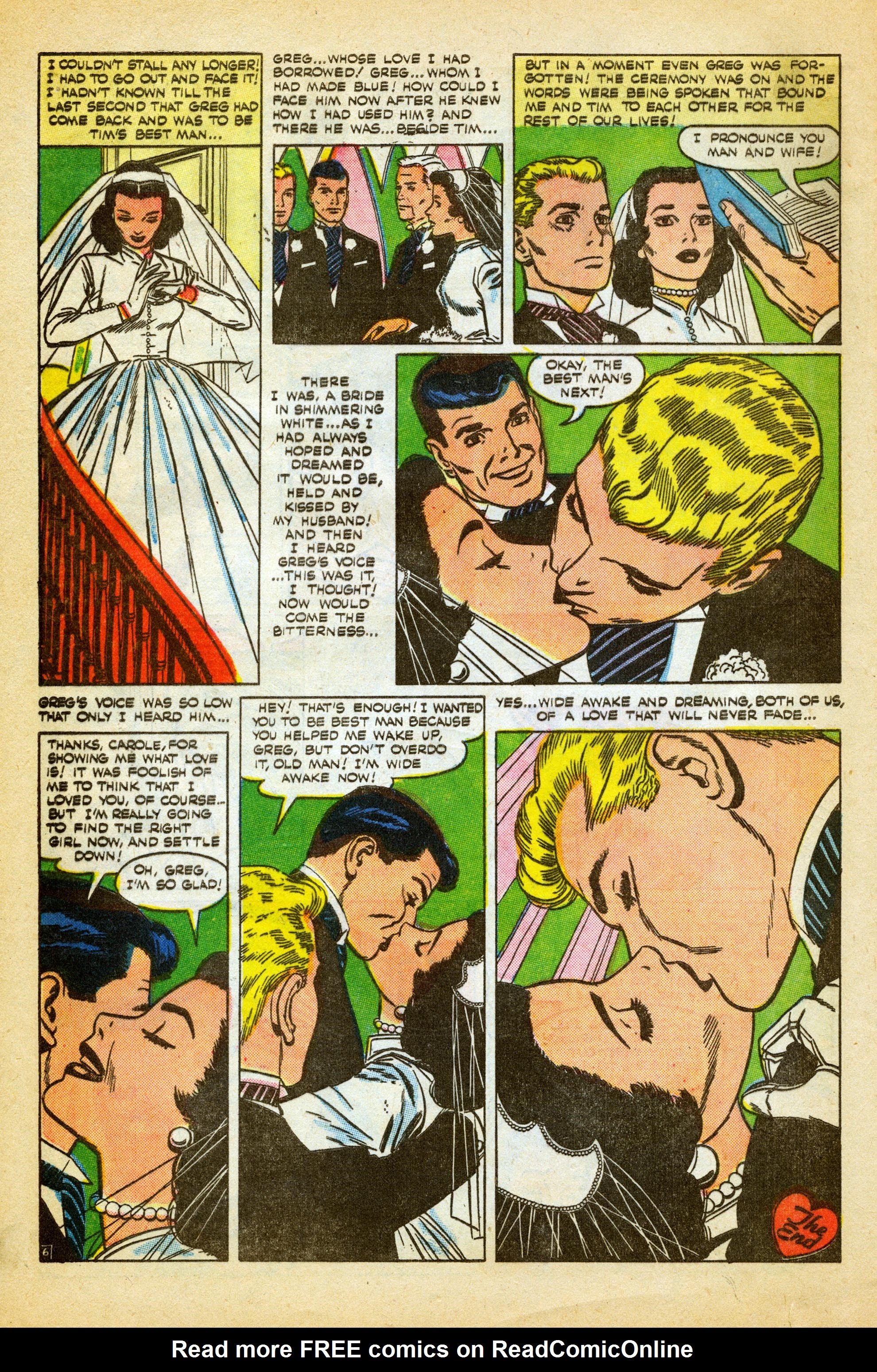 Read online Love Romances comic -  Issue #54 - 8