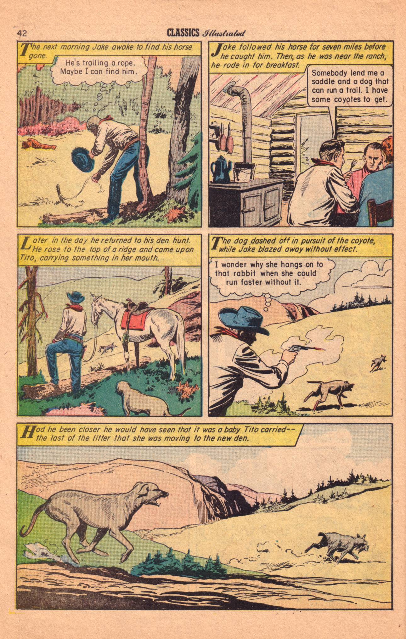 Read online Classics Illustrated comic -  Issue #157 - 44