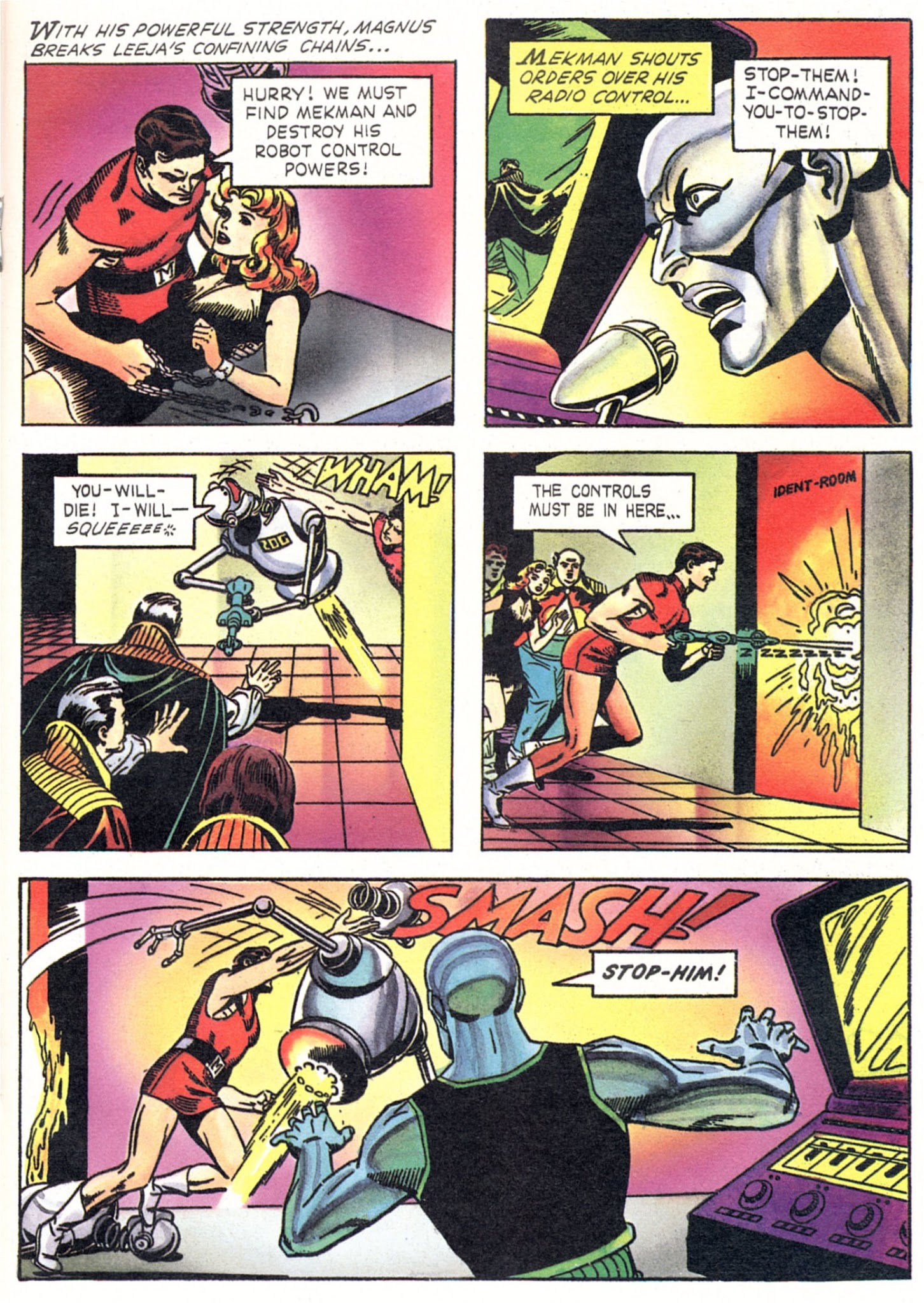 Read online The Original Magnus Robot Fighter comic -  Issue # Full - 19