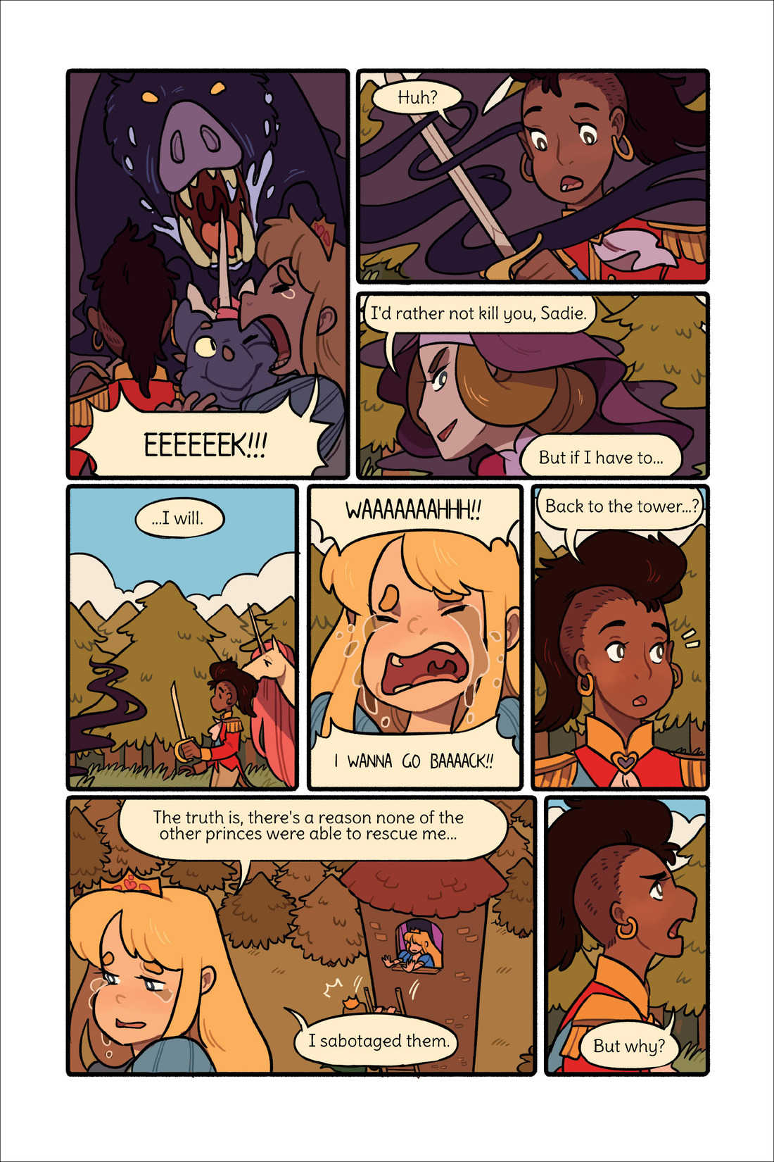 Read online Princess Princess Ever After comic -  Issue # Full - 13