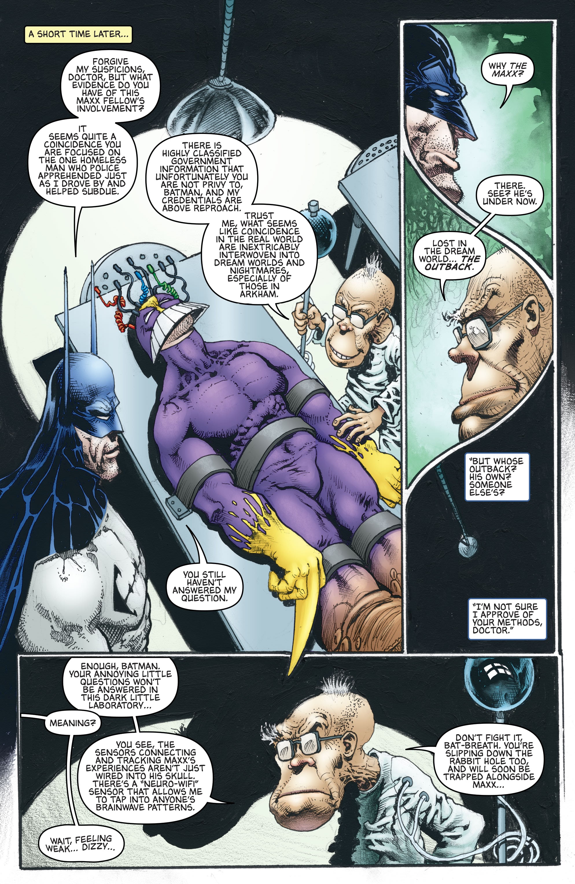 Read online Batman/The Maxx: Arkham Dreams comic -  Issue # _The Lost Year Compendium - 7