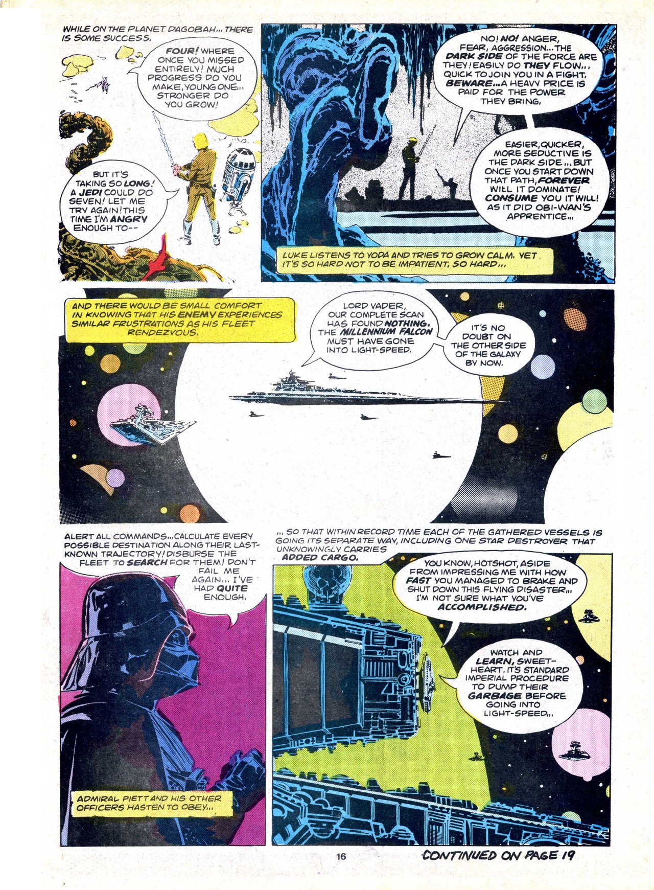 Read online Return of the Jedi comic -  Issue #58 - 16