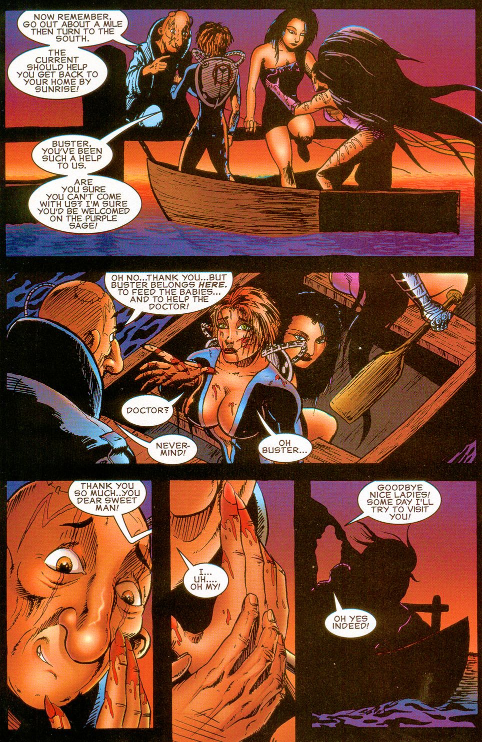 Read online Sisters of Mercy comic -  Issue #5 - 20