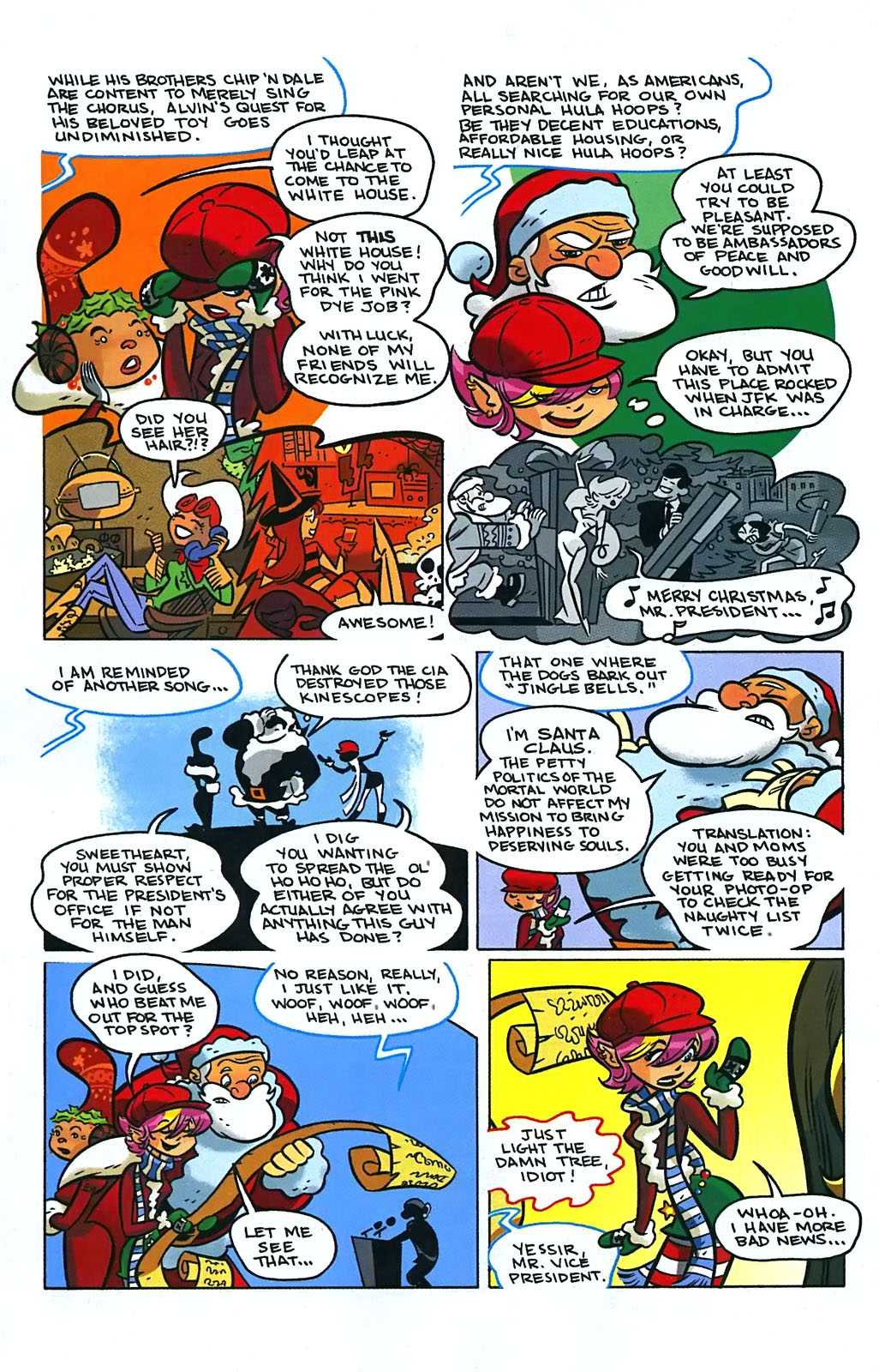 Read online Jingle Belle: The Fight Before Christmas comic -  Issue # Full - 23