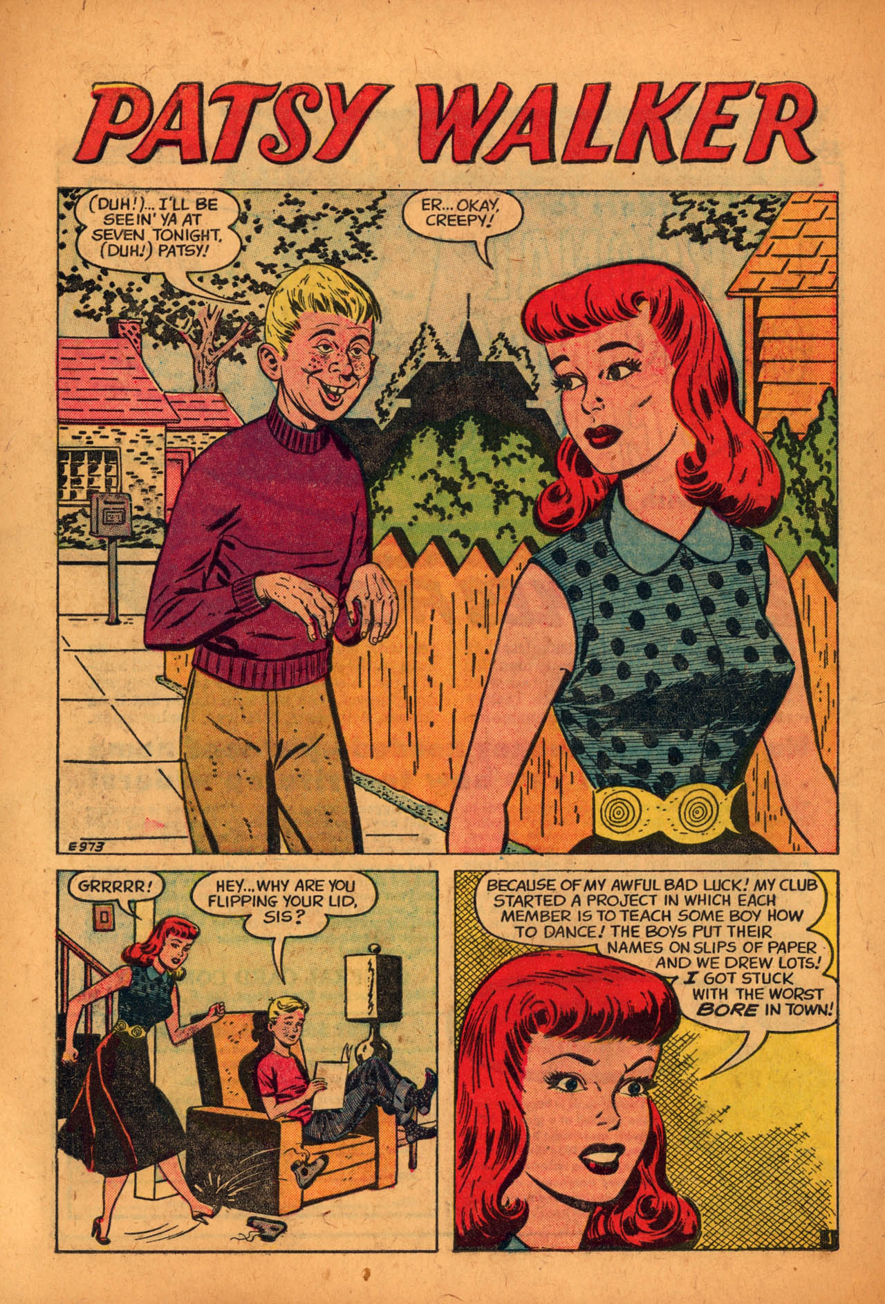 Read online Patsy Walker comic -  Issue #55 - 10