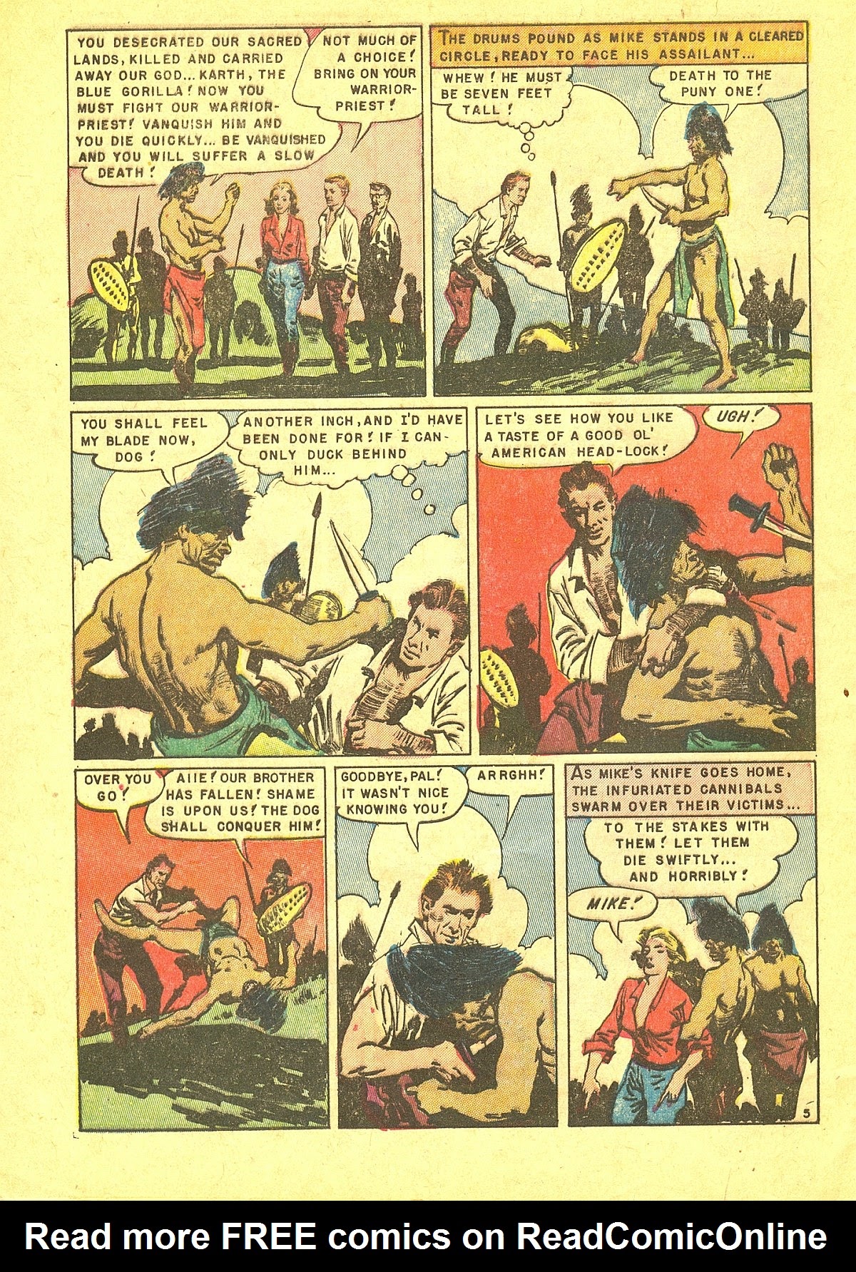 Read online Taanda White Princess of the Jungle comic -  Issue #5 - 33