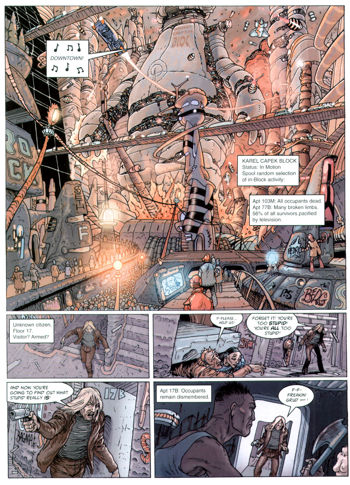 Read online Judge Dredd Megazine (Vol. 5) comic -  Issue #259 - 21