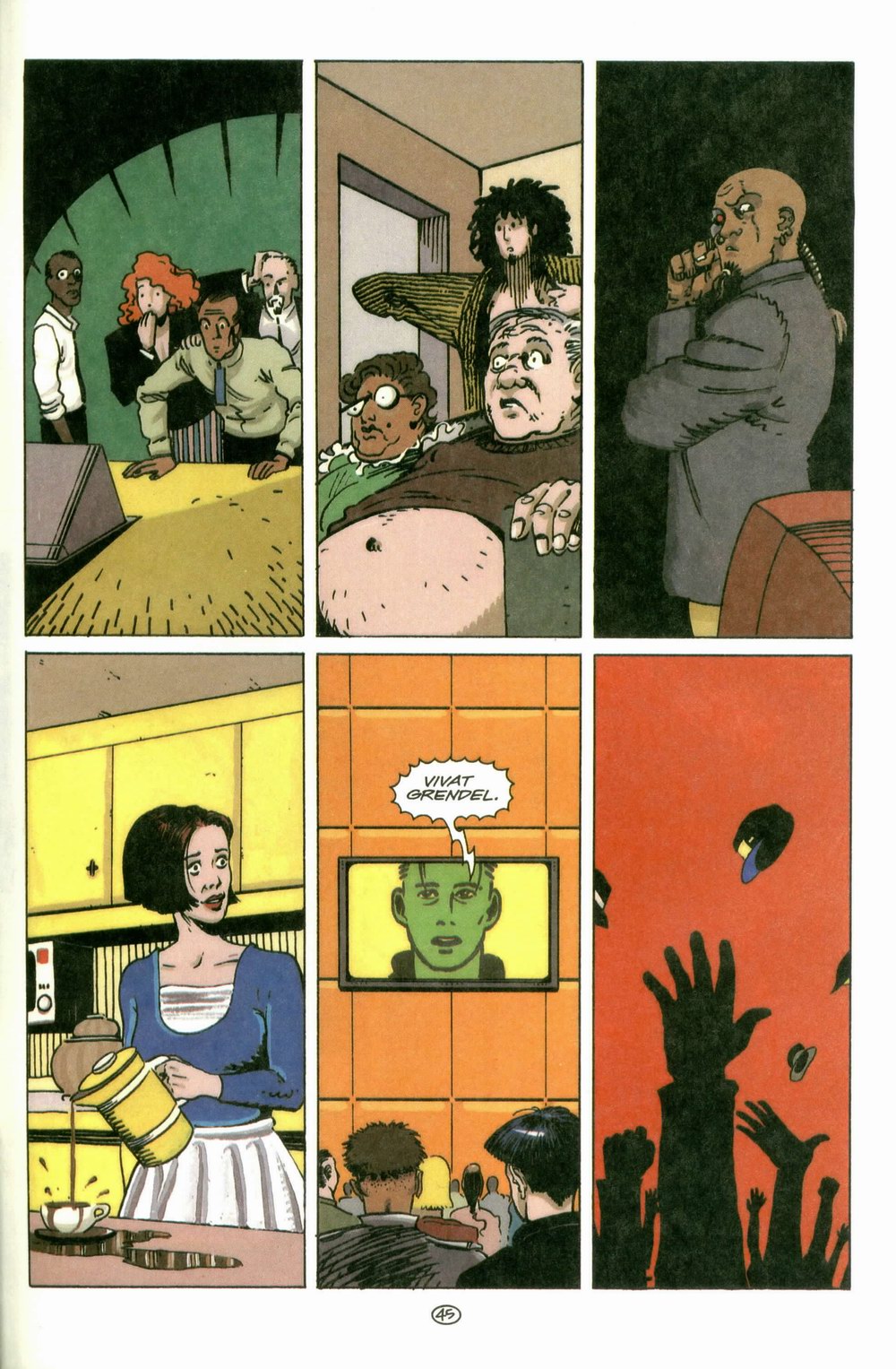 Read online Grendel: War Child comic -  Issue #10 - 47