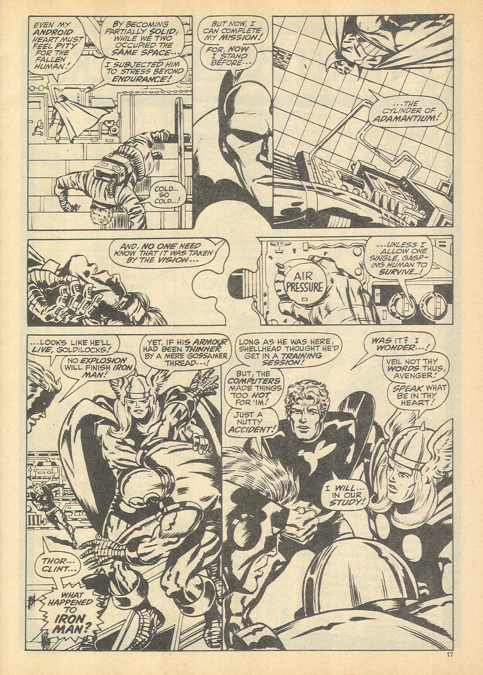 Read online The Avengers (1973) comic -  Issue #99 - 17