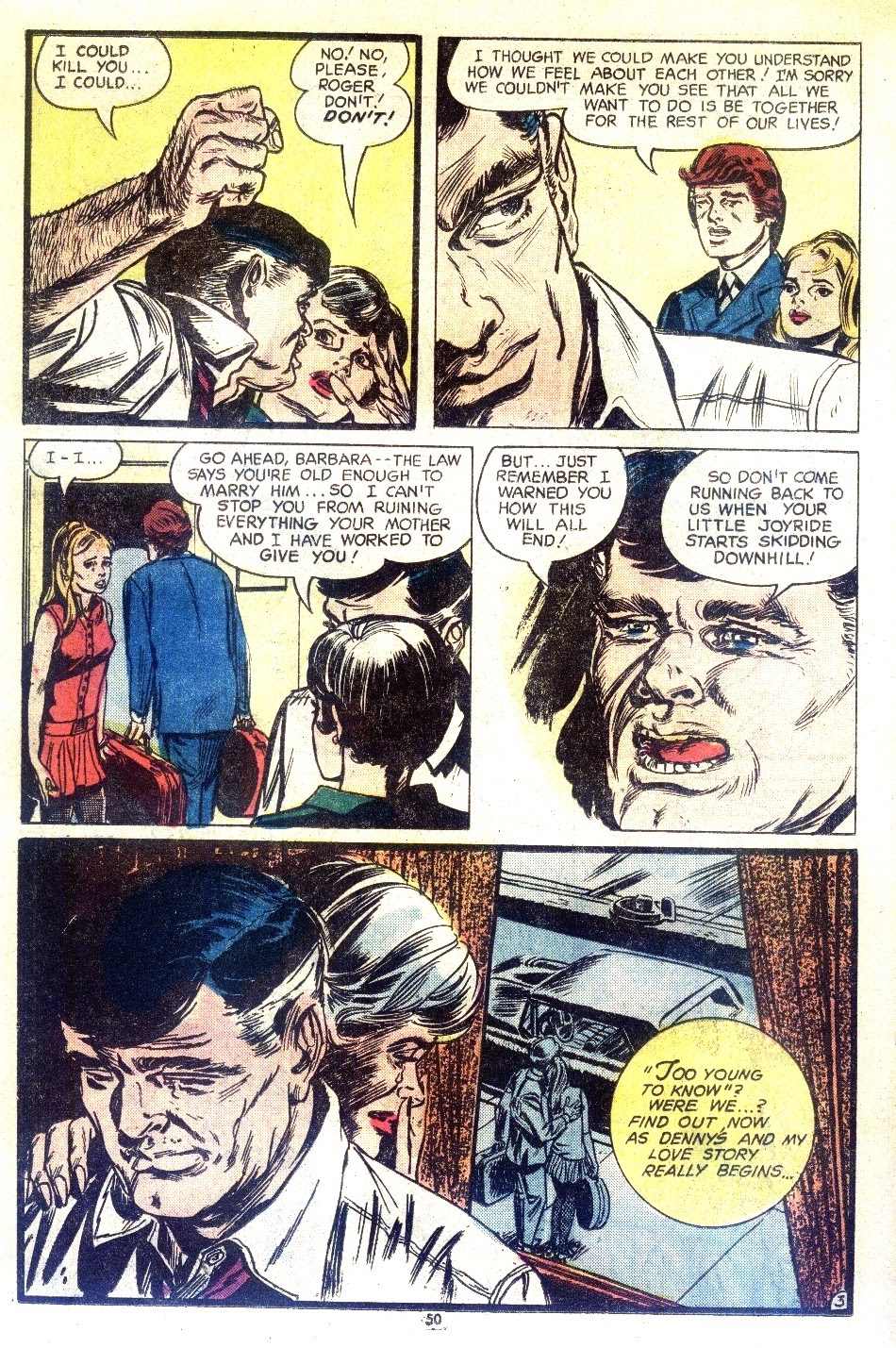 Read online Young Love (1963) comic -  Issue #109 - 50