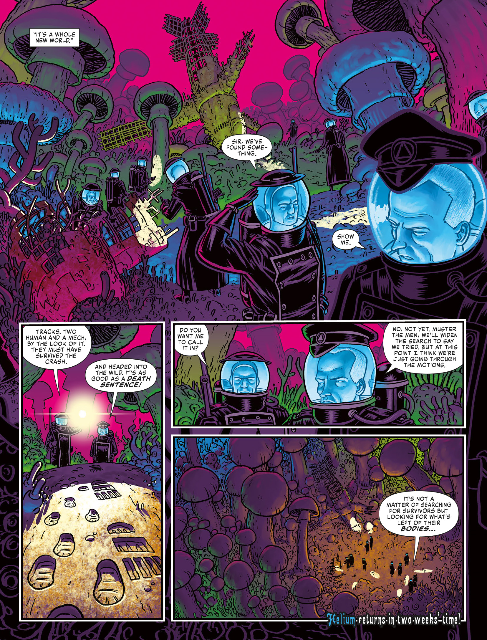 Read online 2000 AD comic -  Issue #2355 - 14
