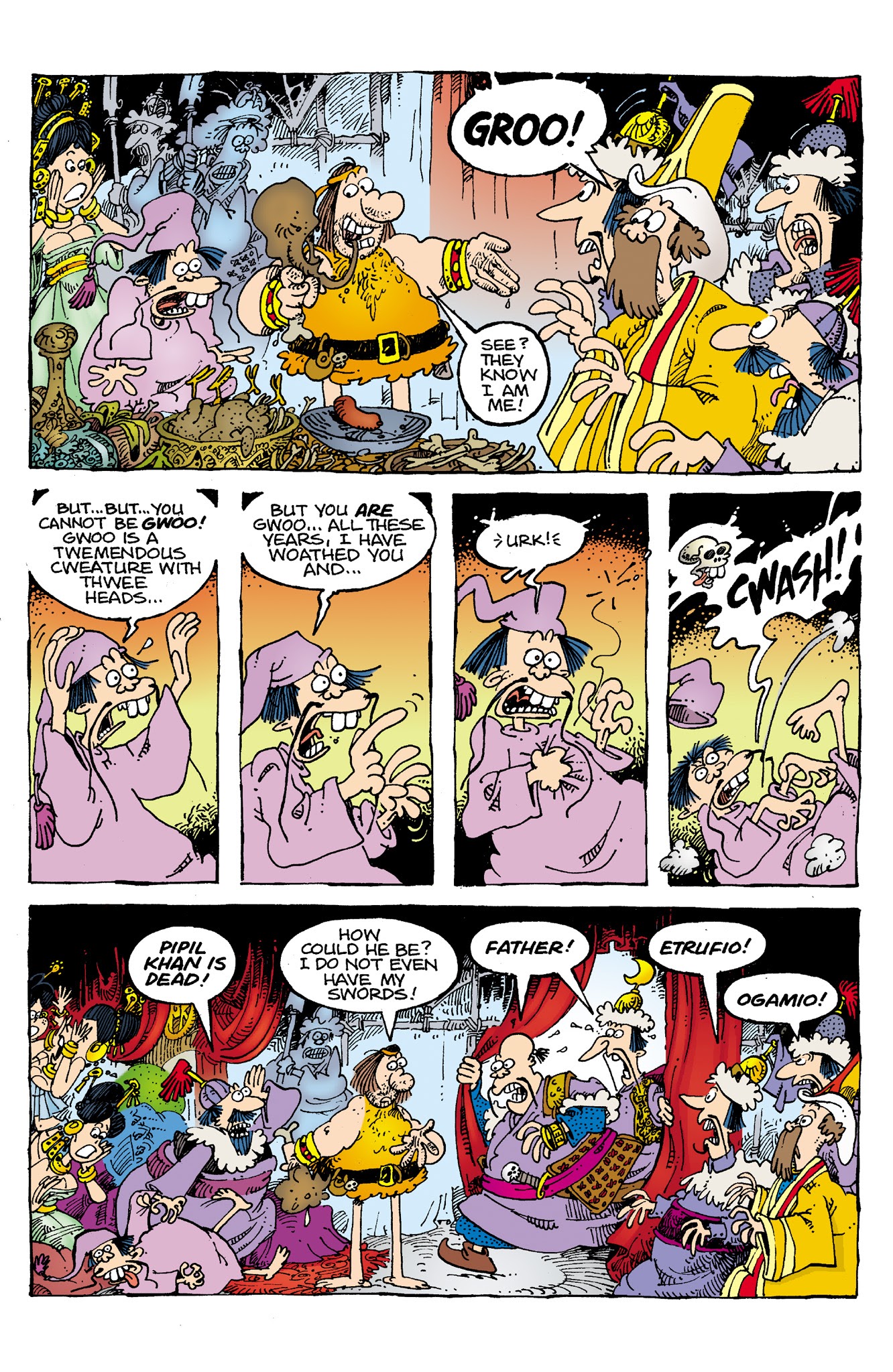 Read online Sergio Aragonés' Groo: Mightier Than the Sword comic -  Issue # _TPB - 99