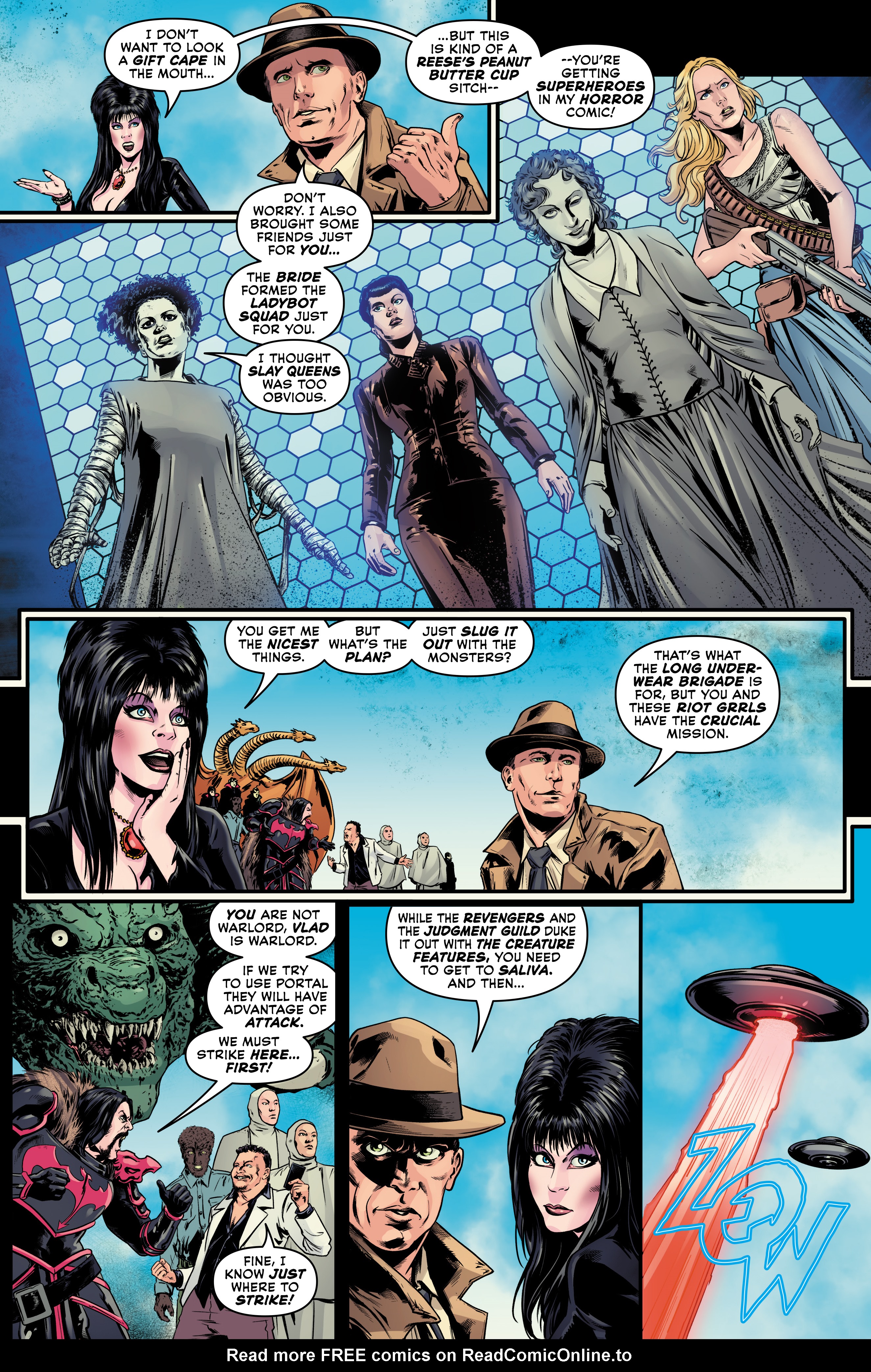 Read online Elvira in Monsterland comic -  Issue #5 - 13