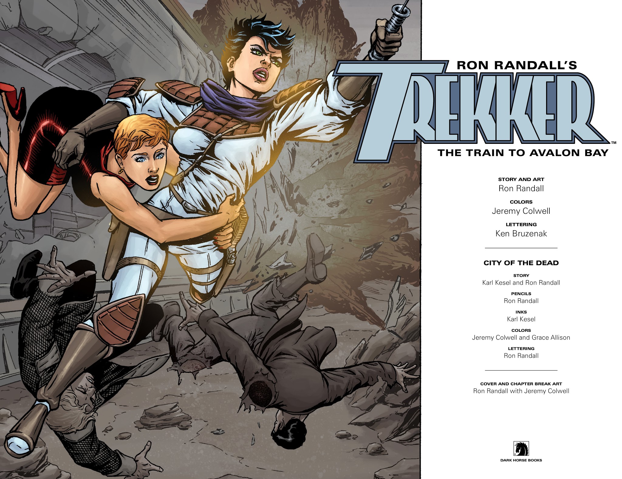 Read online Trekker: The Train to Avalon Bay comic -  Issue # TPB - 4