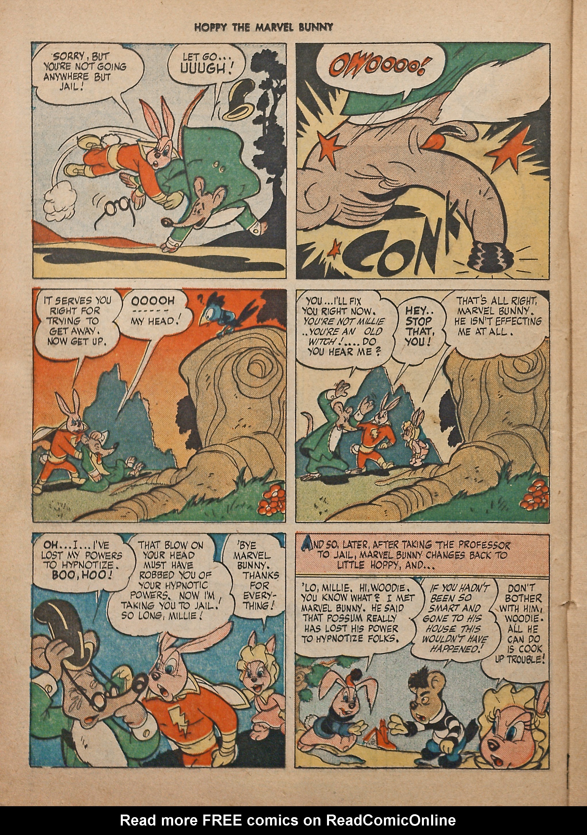 Read online Hoppy The Marvel Bunny comic -  Issue #12 - 30