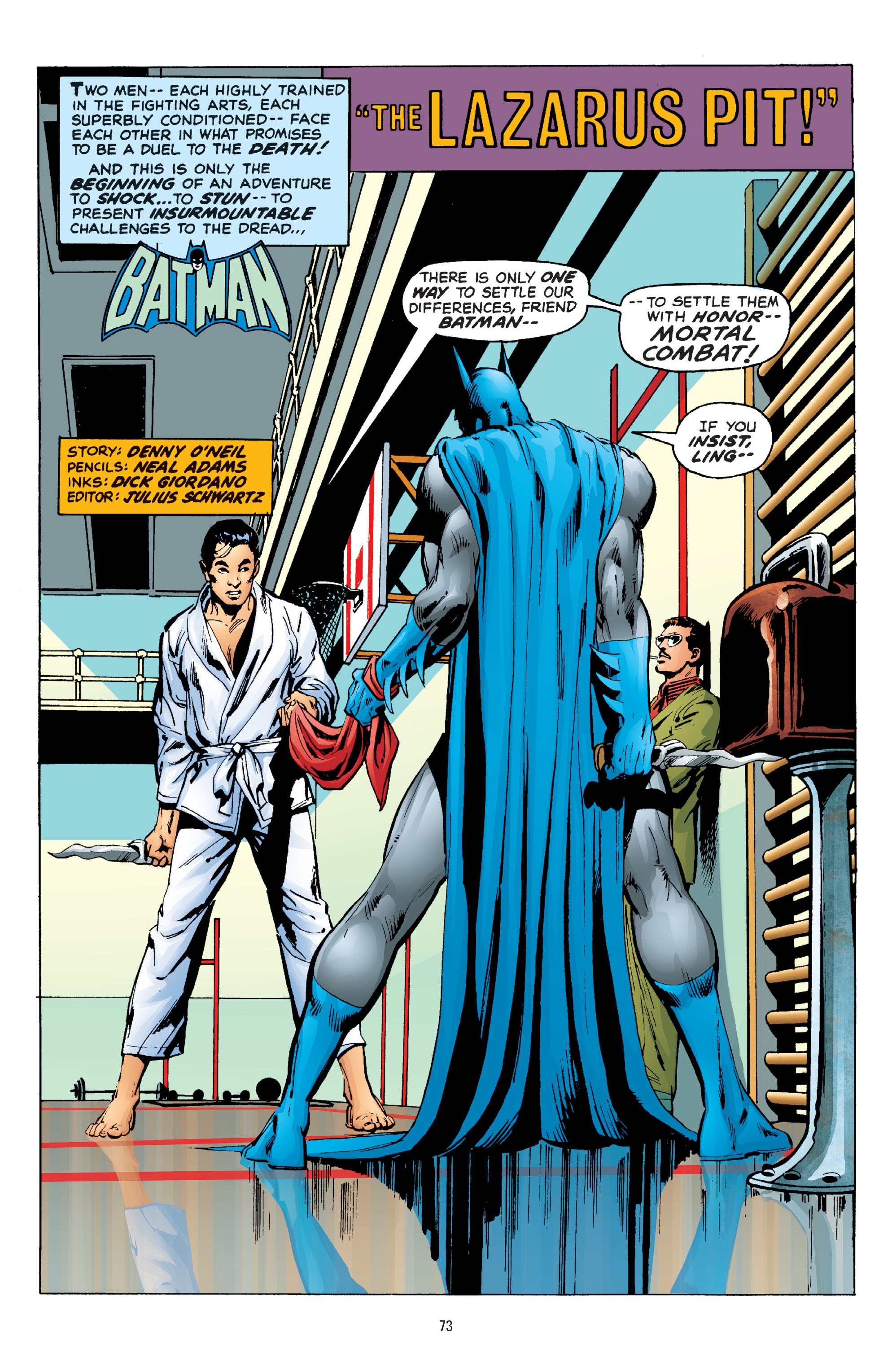 Read online Batman by Neal Adams comic -  Issue # TPB 3 (Part 1) - 71