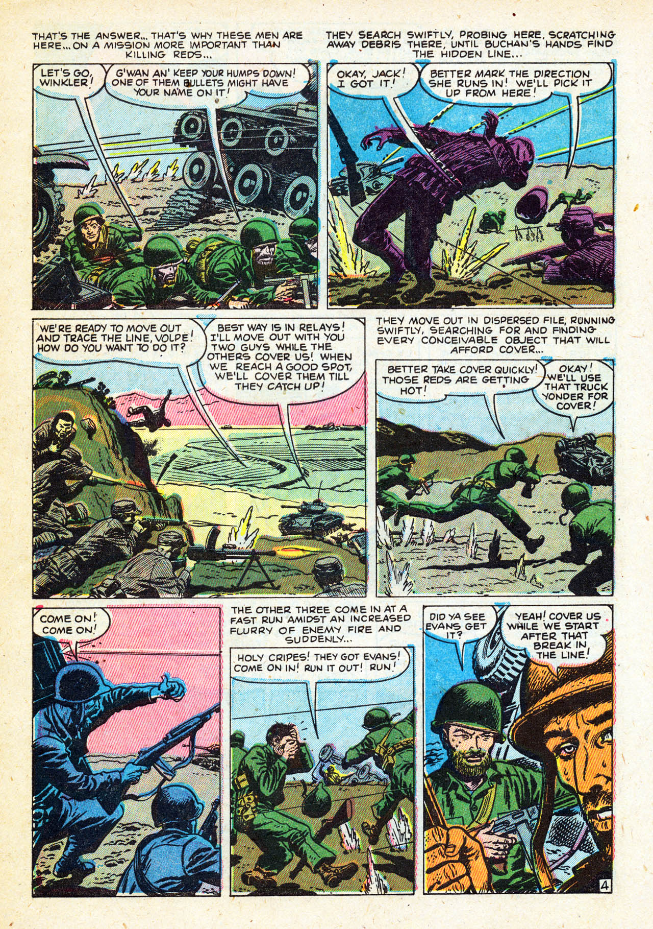Read online Combat (1952) comic -  Issue #2 - 6