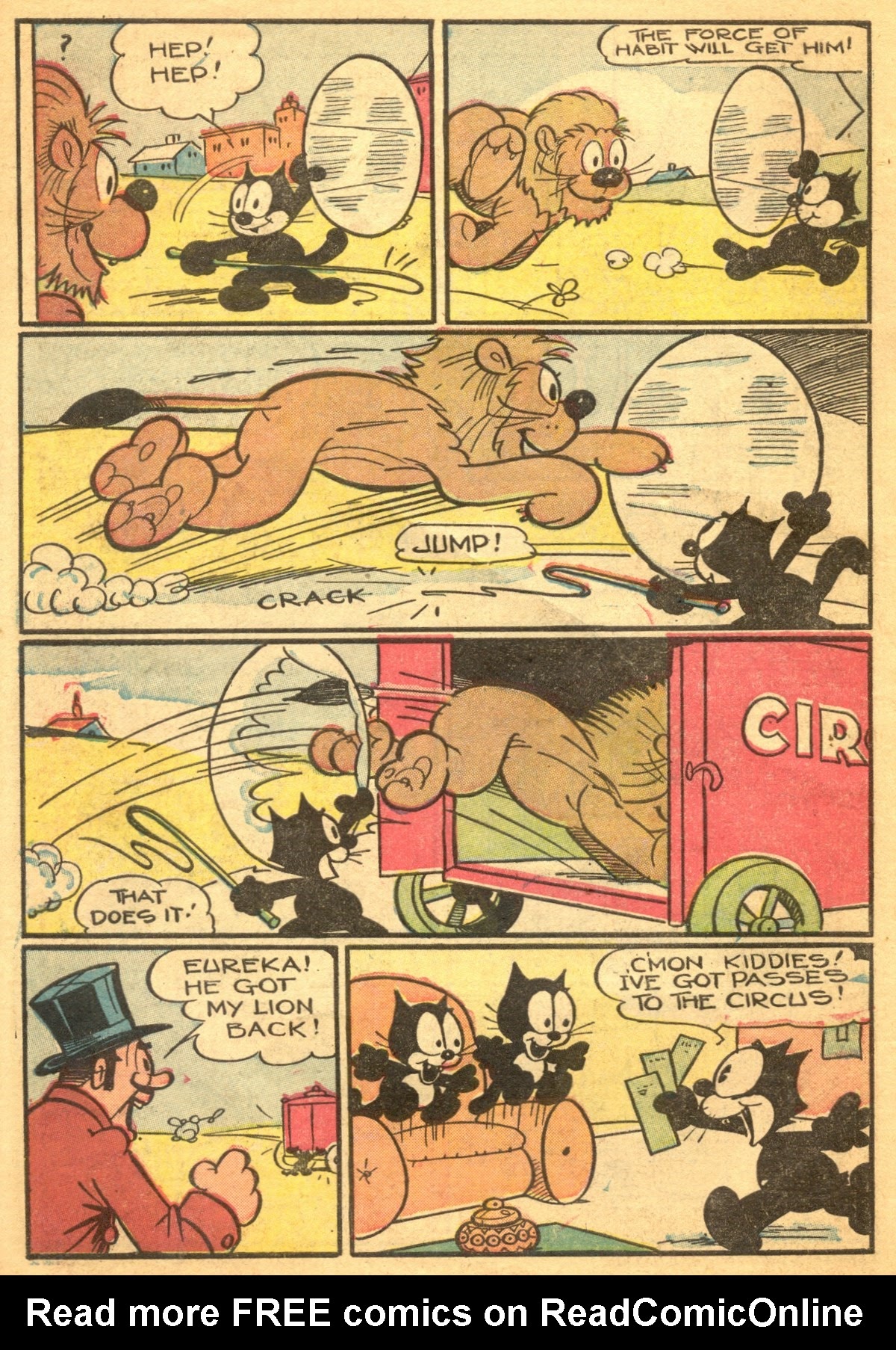 Read online Felix the Cat (1948) comic -  Issue #14 - 14