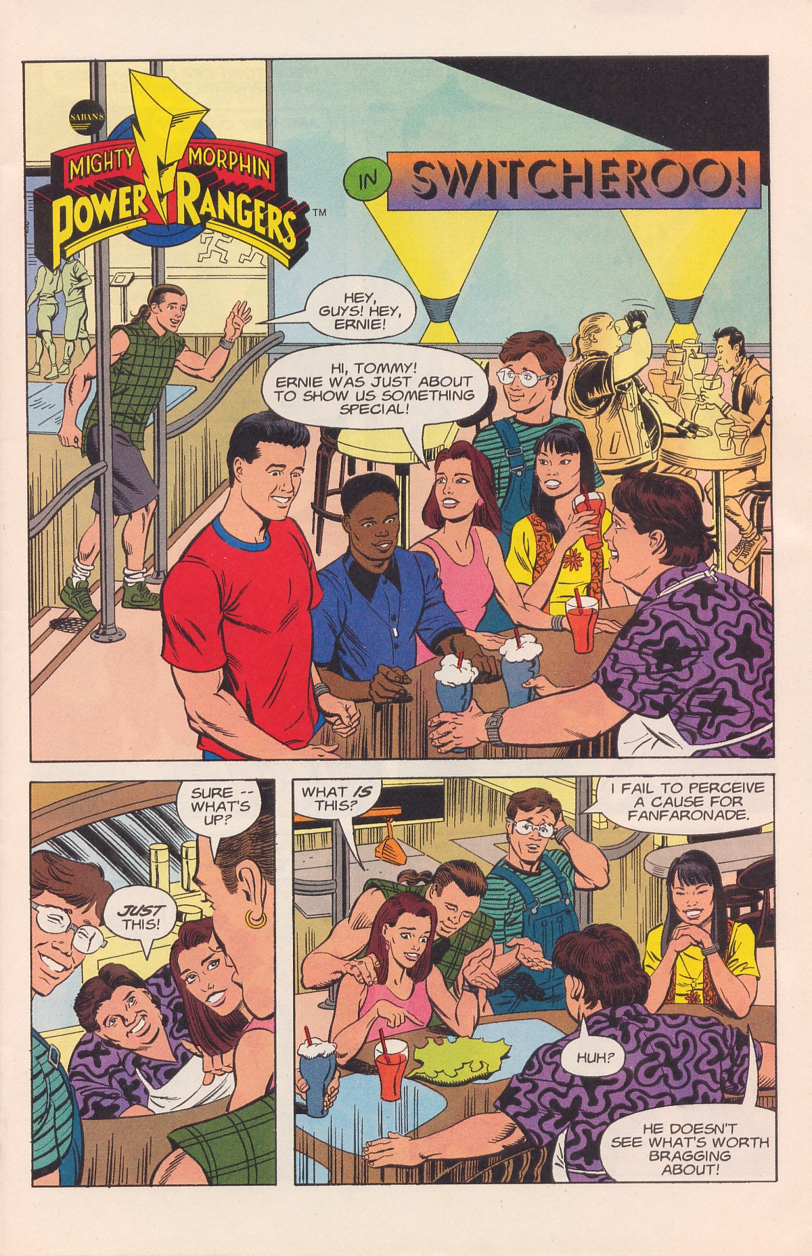 Read online Saban's Mighty Morphin Power Rangers (1994) comic -  Issue #2 - 3