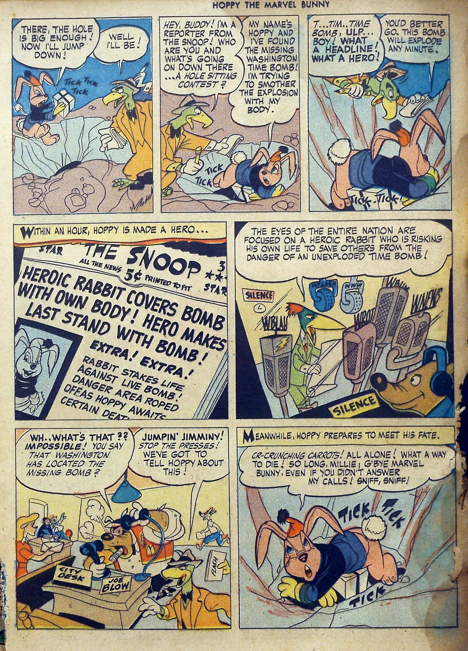 Read online Hoppy The Marvel Bunny comic -  Issue #11 - 24