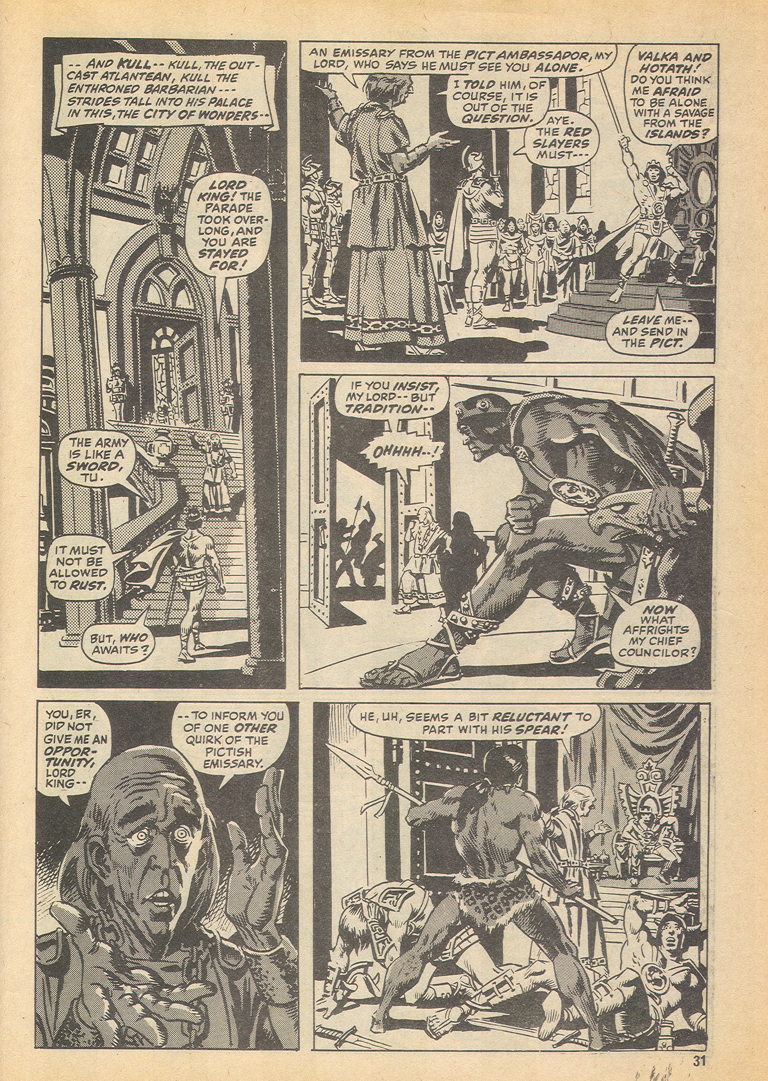 Read online The Savage Sword of Conan (1975) comic -  Issue #1 - 31