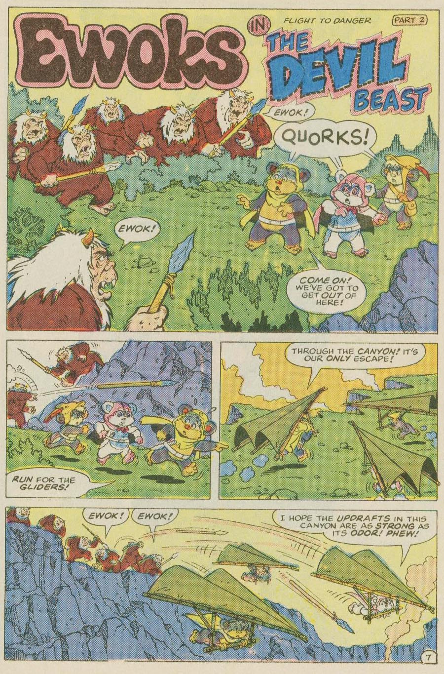 Read online Ewoks (1987) comic -  Issue #3 - 9