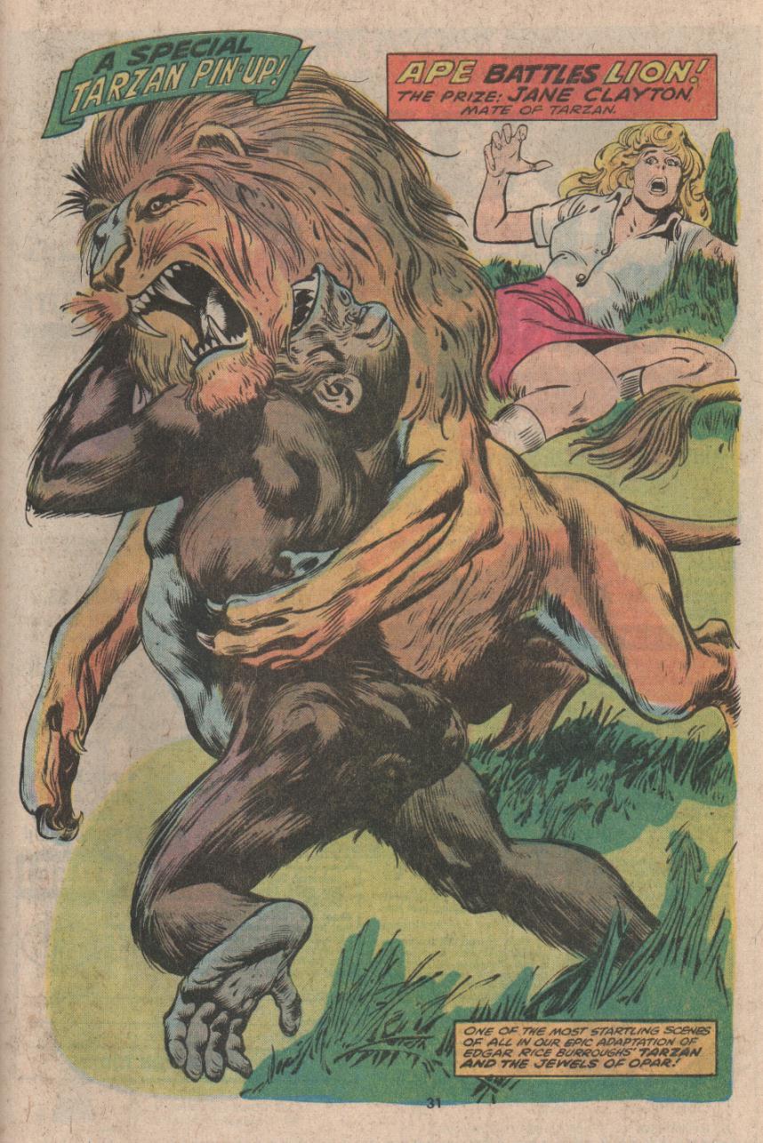 Read online Tarzan (1977) comic -  Issue #10 - 18