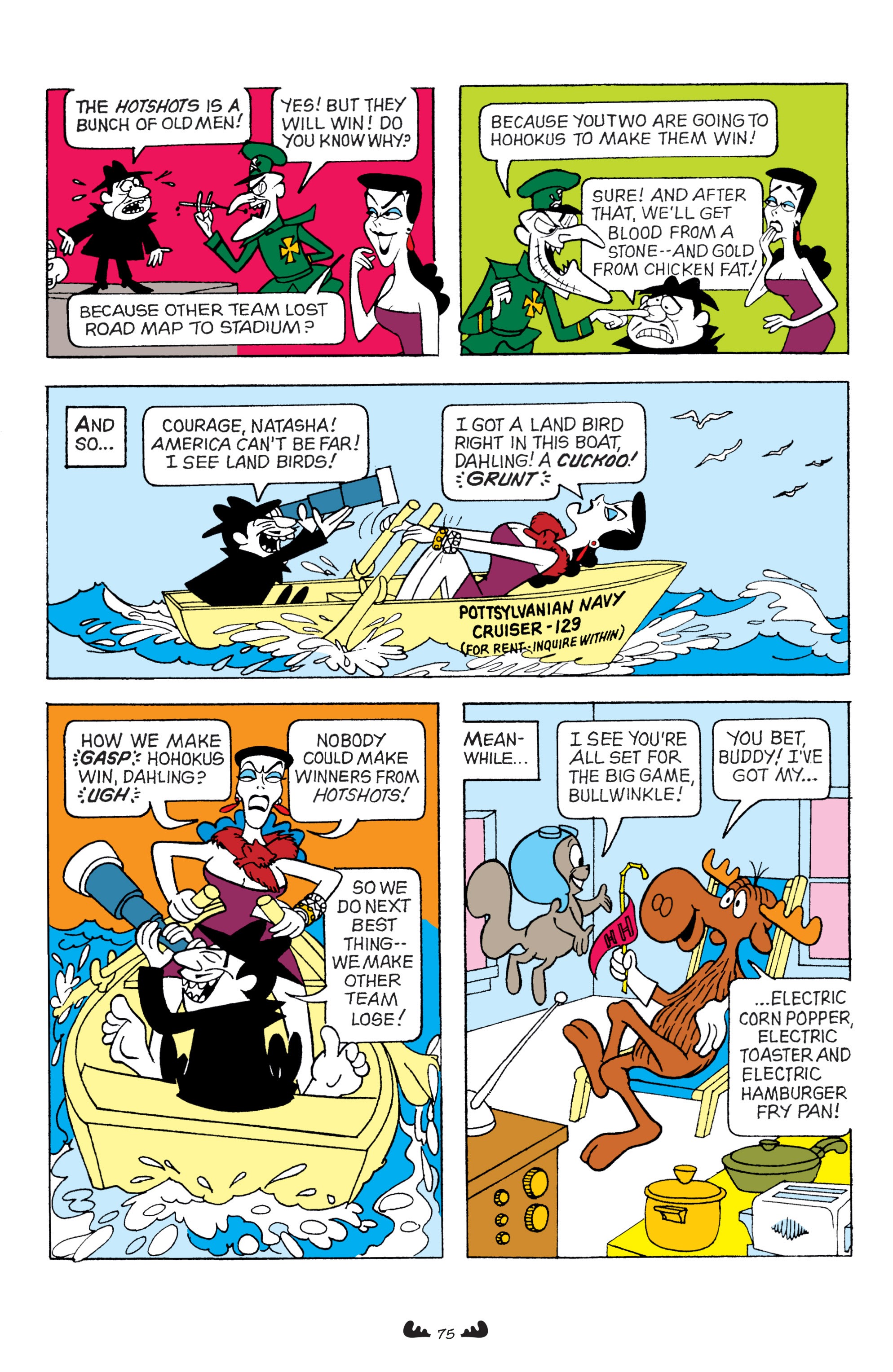 Read online Rocky & Bullwinkle Classics comic -  Issue # TPB 3 - 76