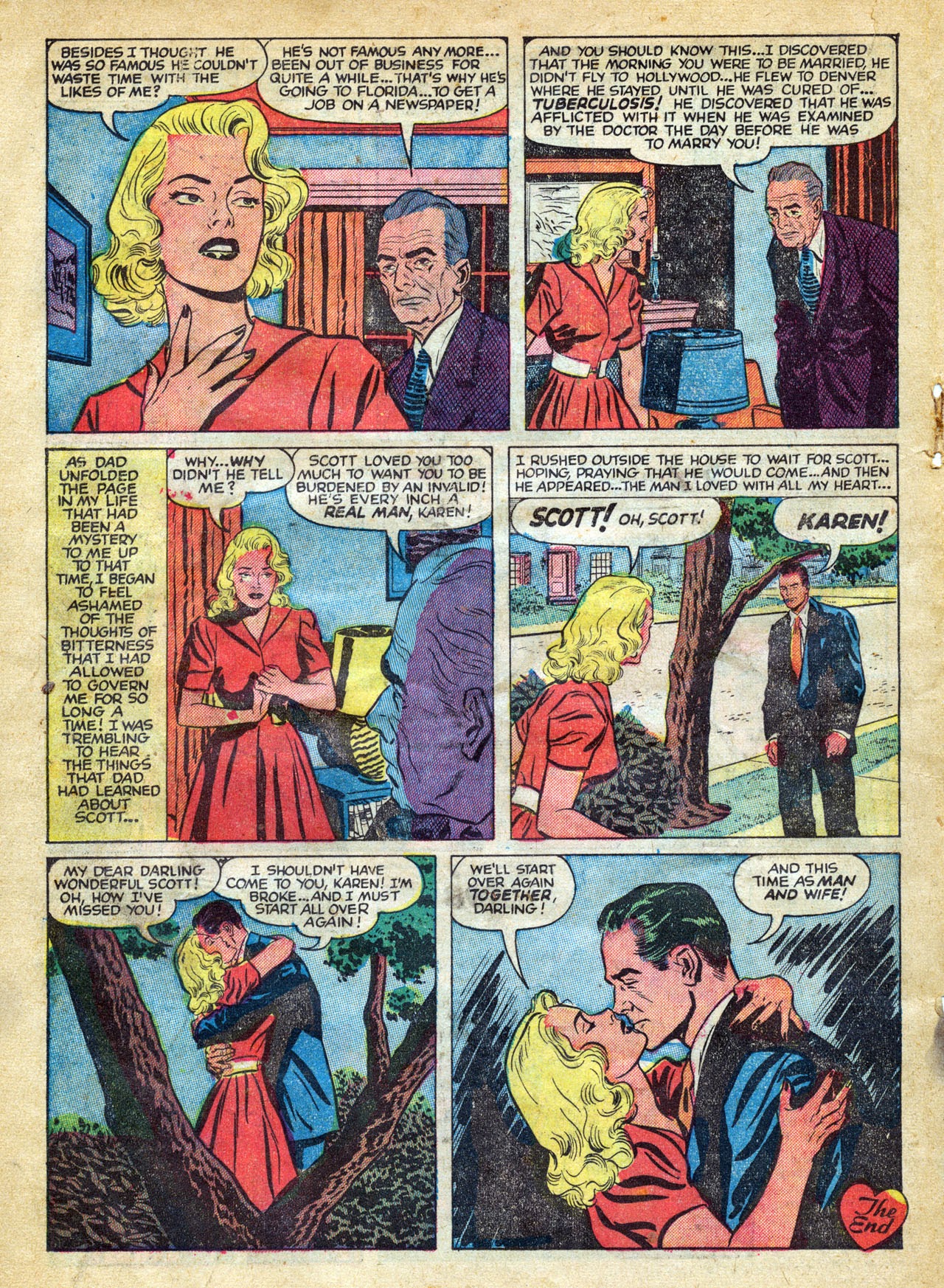 Read online Girl Comics (1949) comic -  Issue #12 - 18