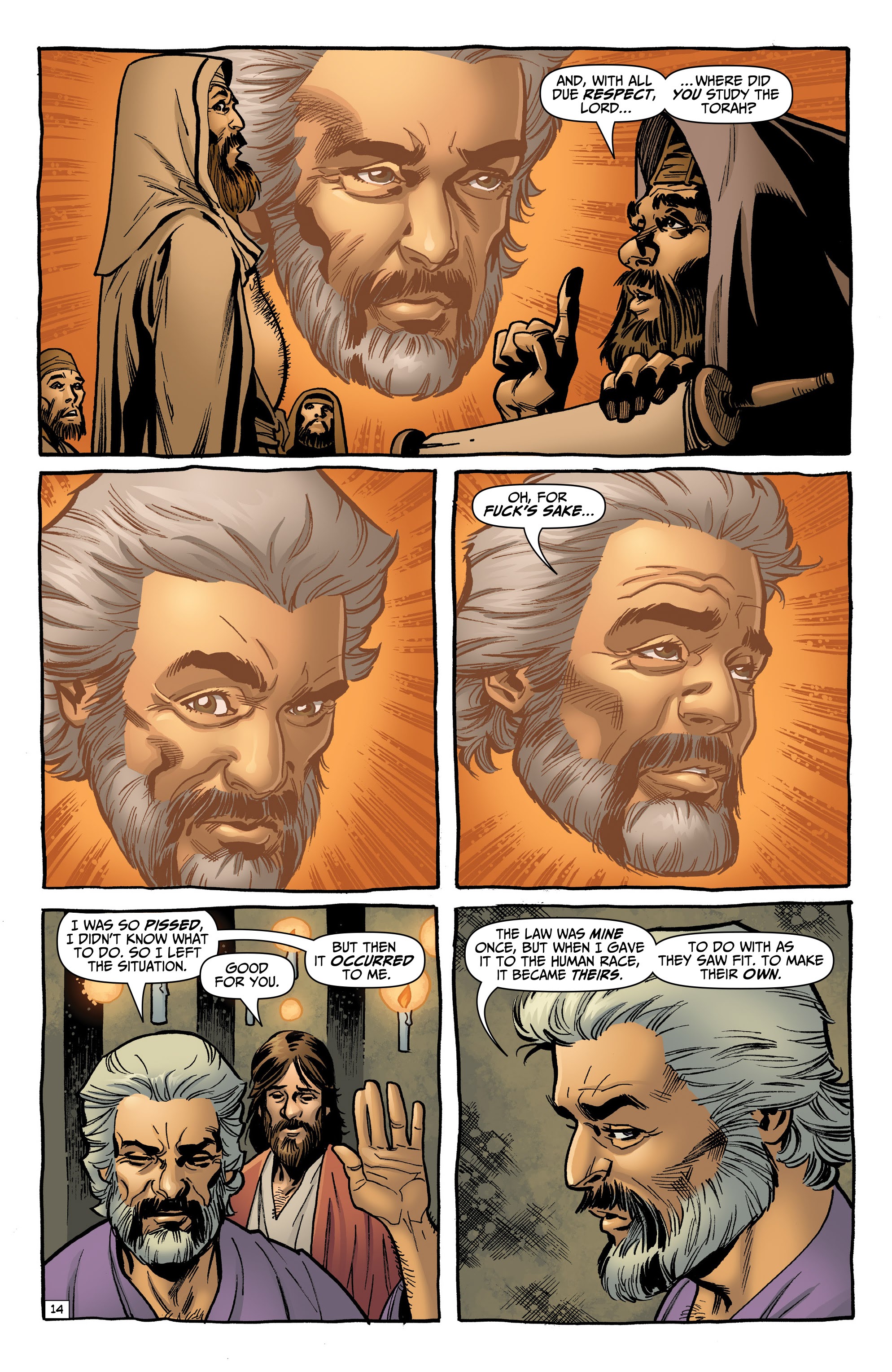 Read online Second Coming: Only Begotten Son comic -  Issue #6 - 16