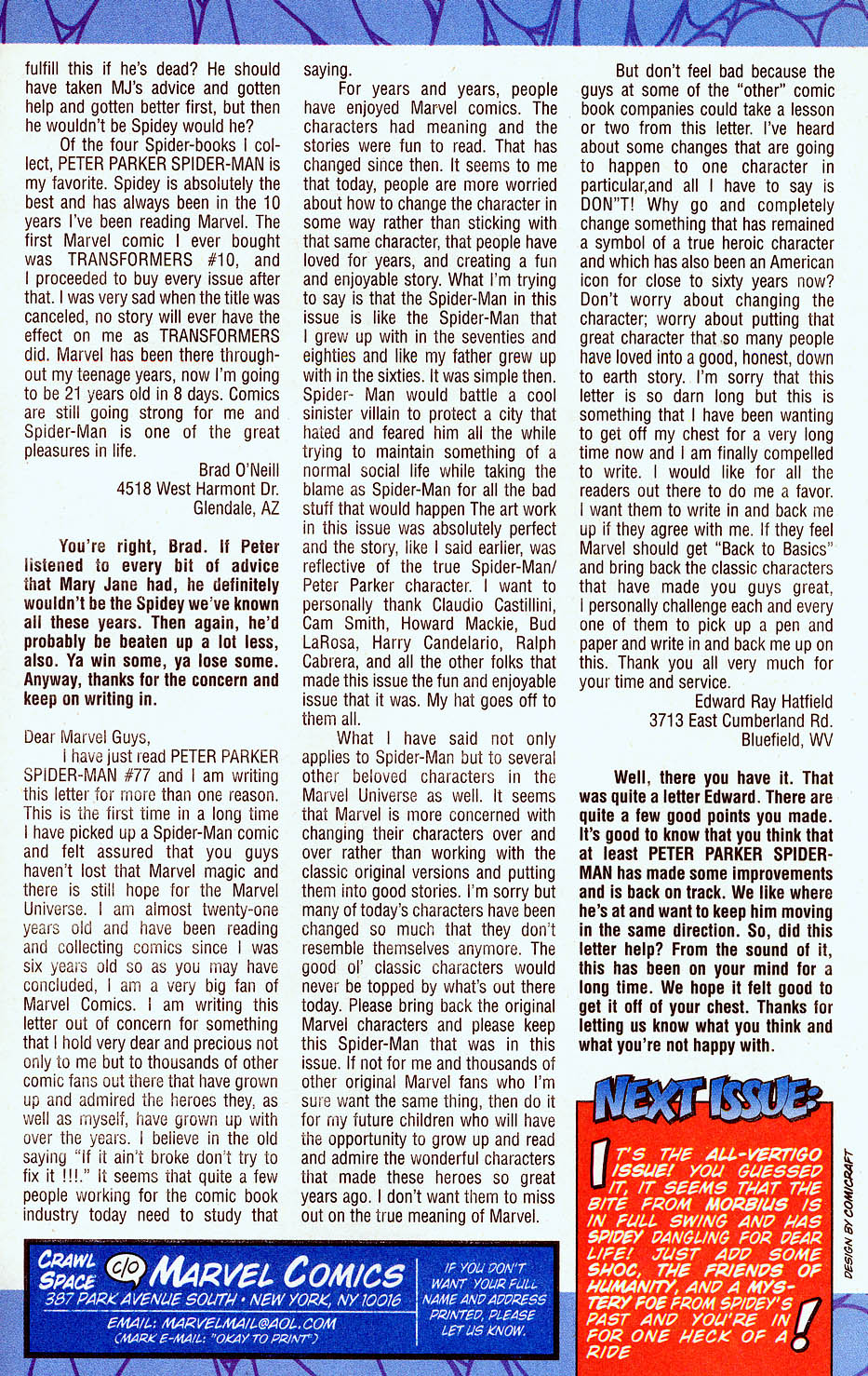 Read online Spider-Man (1990) comic -  Issue #82 - 27