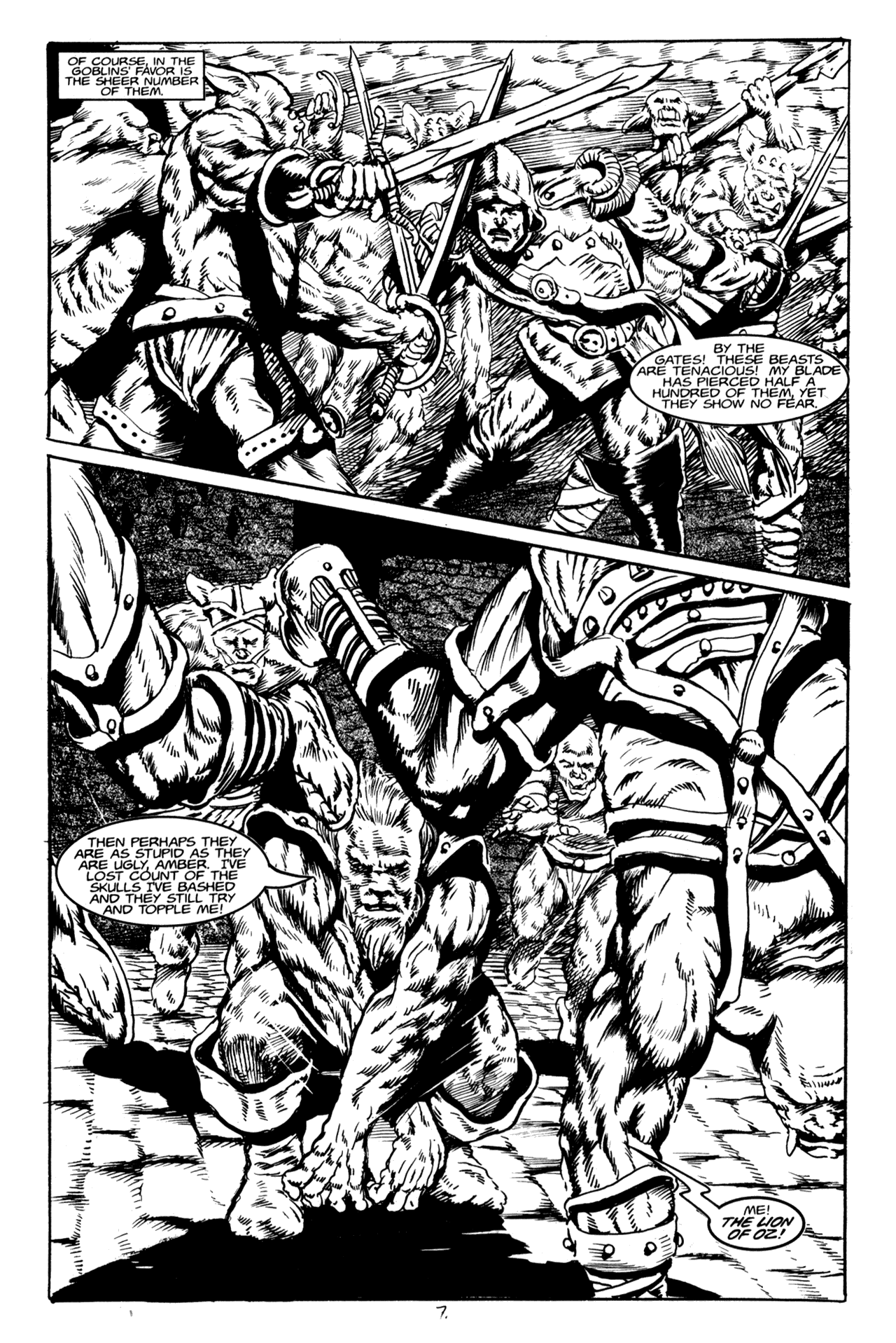 Read online Dark Oz comic -  Issue #3 - 9