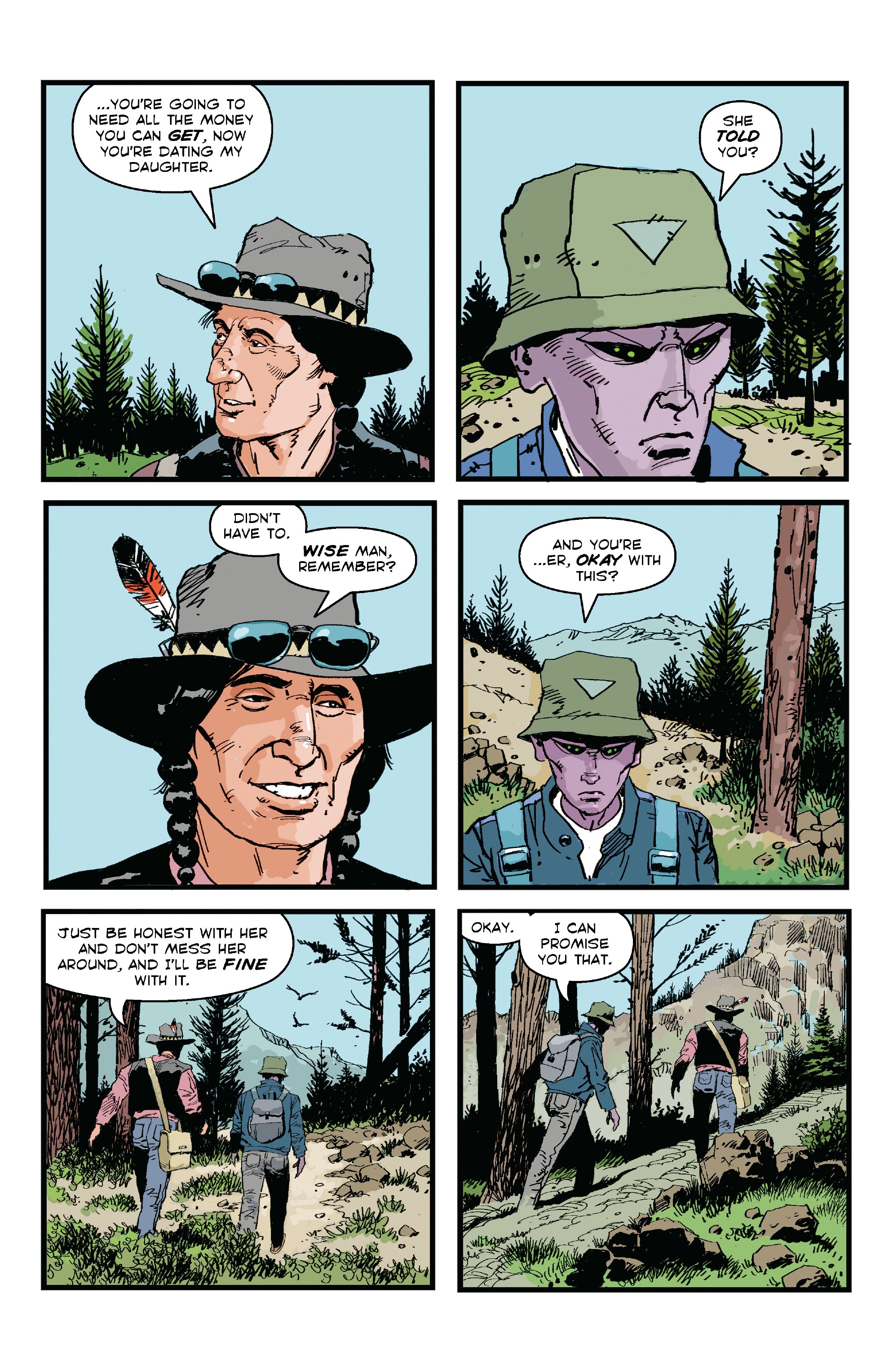 Read online Resident Alien: The Book of Love comic -  Issue #1 - 6