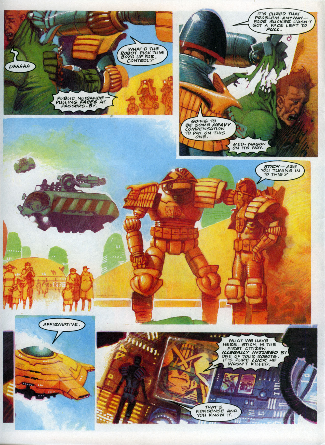 Read online Judge Dredd: The Megazine (vol. 2) comic -  Issue #15 - 4