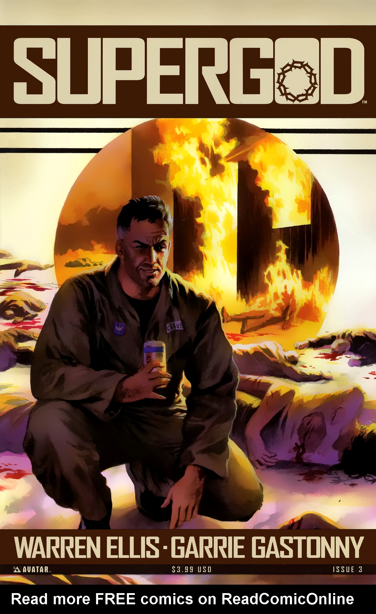 Read online Warren Ellis' Supergod comic -  Issue #3 - 2