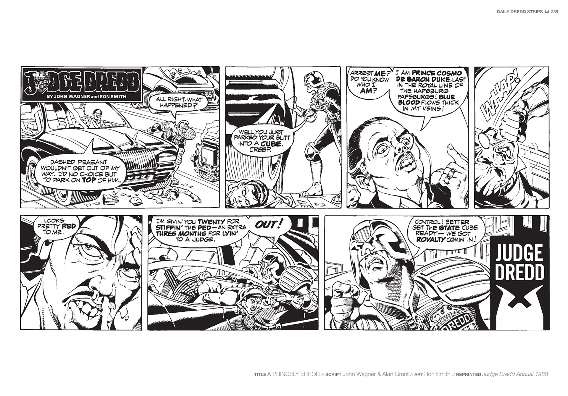 Read online Judge Dredd: The Daily Dredds comic -  Issue # TPB 1 - 242