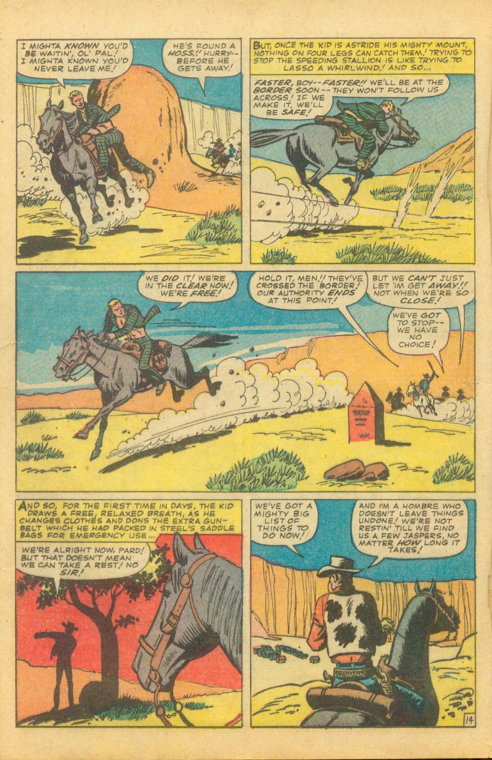 Read online Kid Colt Outlaw comic -  Issue #118 - 20