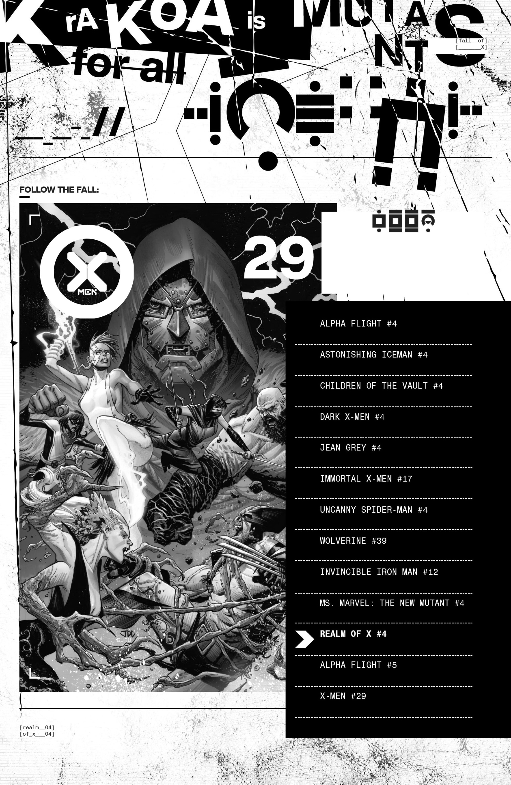 Read online Realm of X comic -  Issue #4 - 25