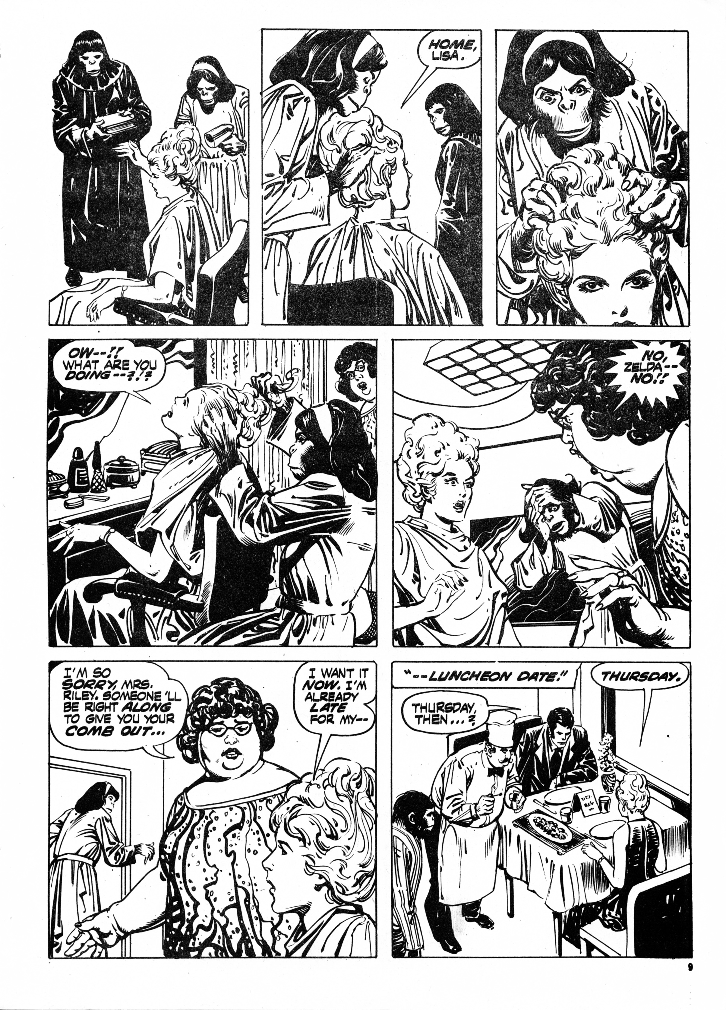 Read online Planet of the Apes (1974) comic -  Issue #64 - 9