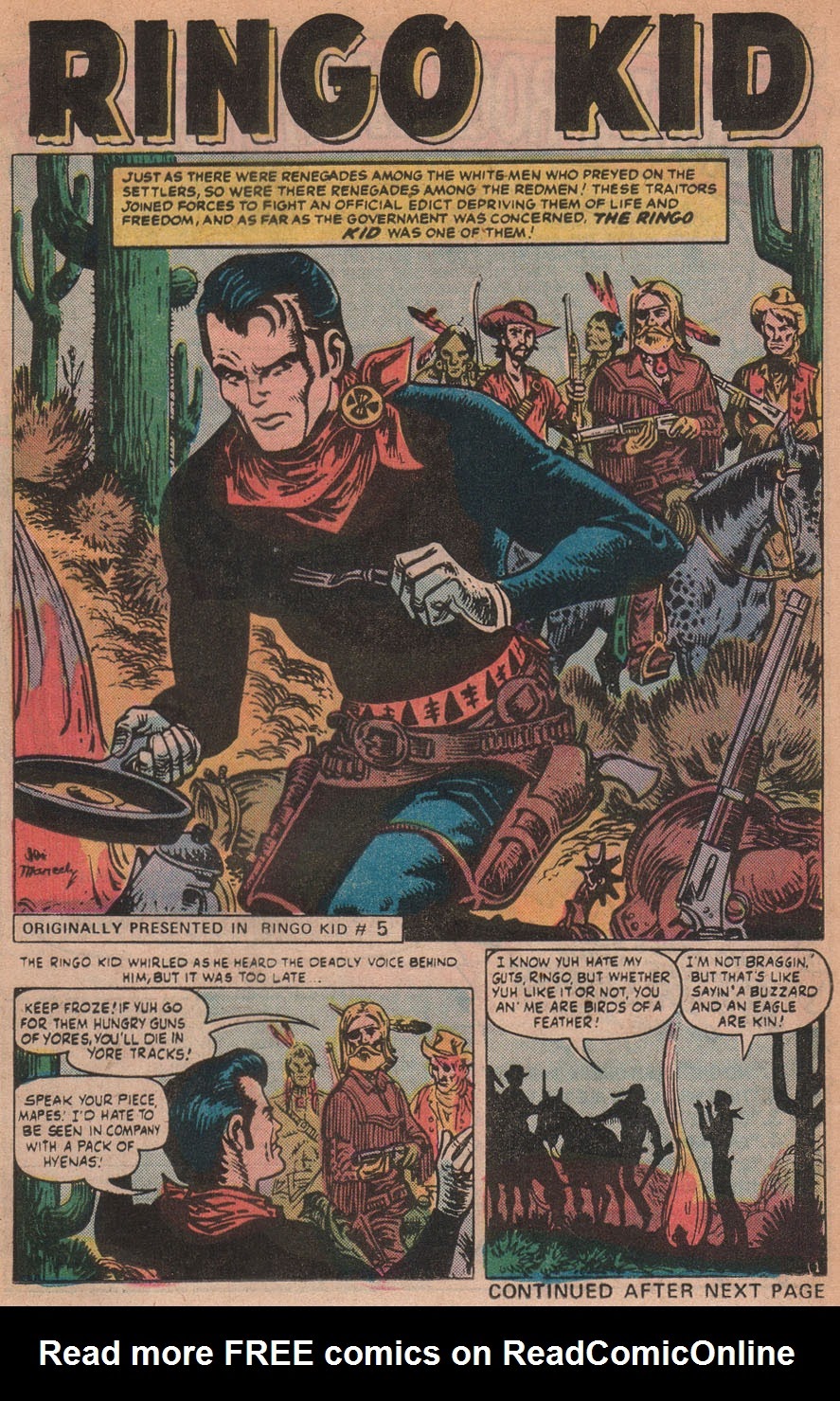 Read online Ringo Kid (1970) comic -  Issue #26 - 13