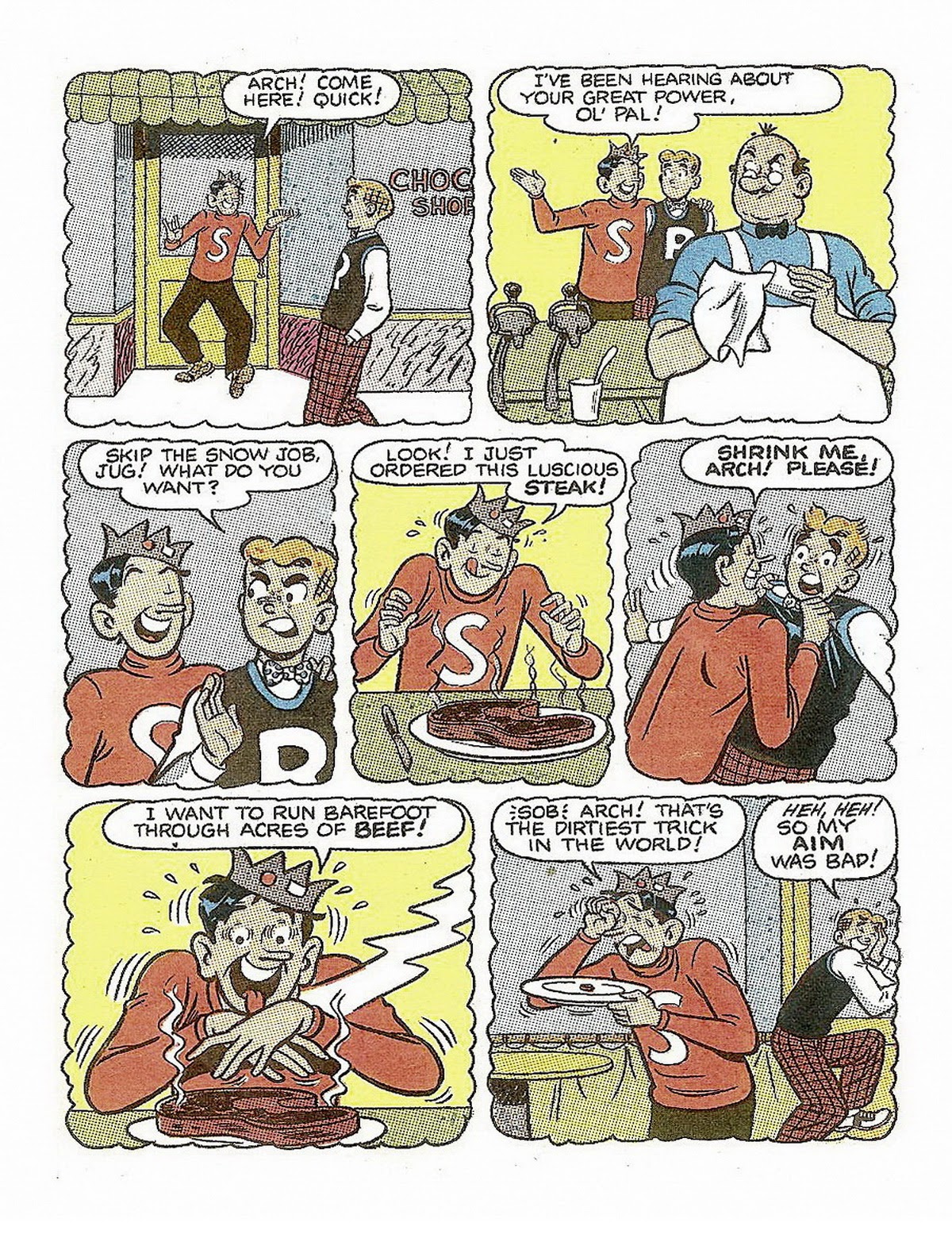Read online Archie's Double Digest Magazine comic -  Issue #57 - 128