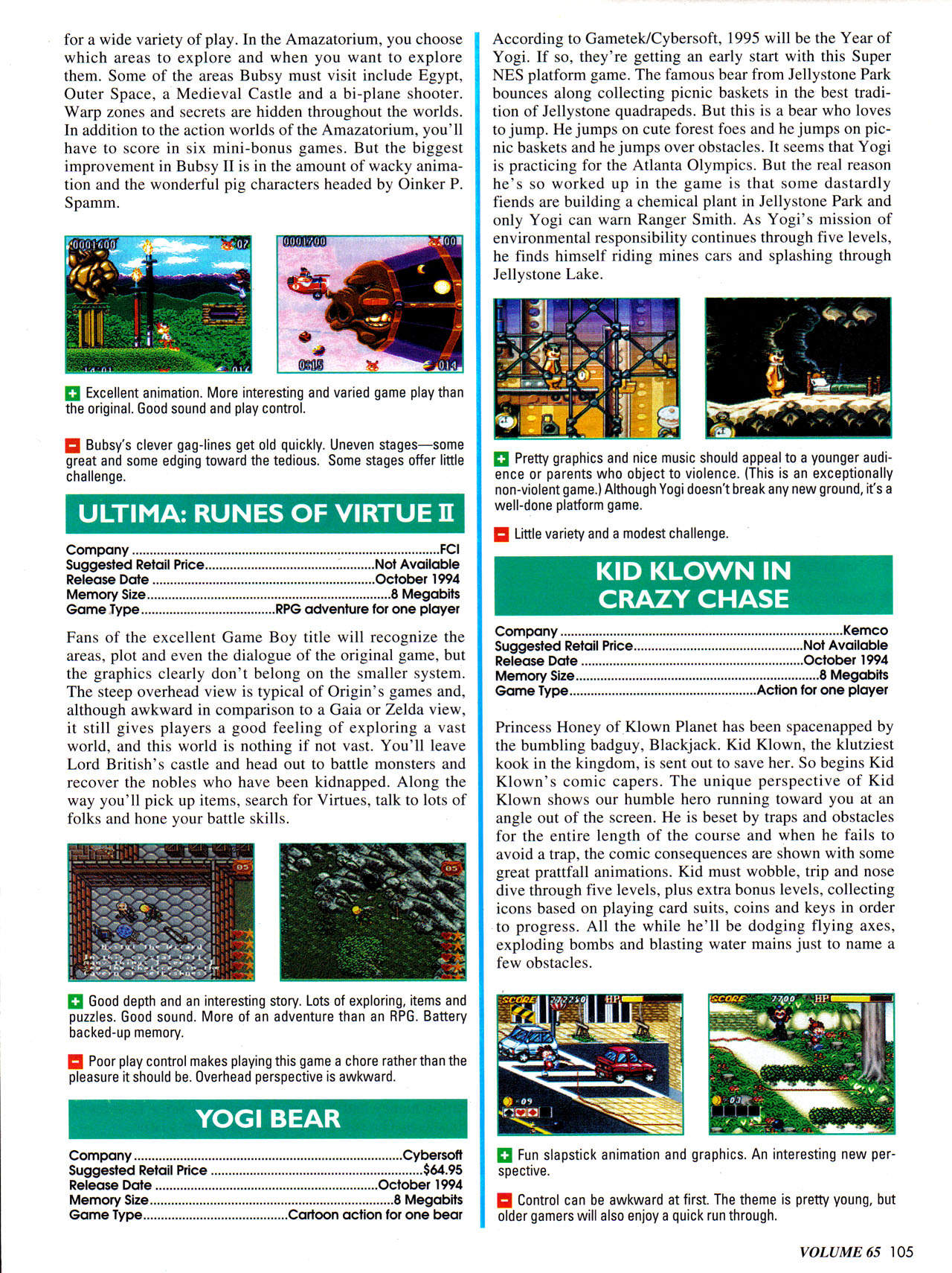 Read online Nintendo Power comic -  Issue #65 - 114